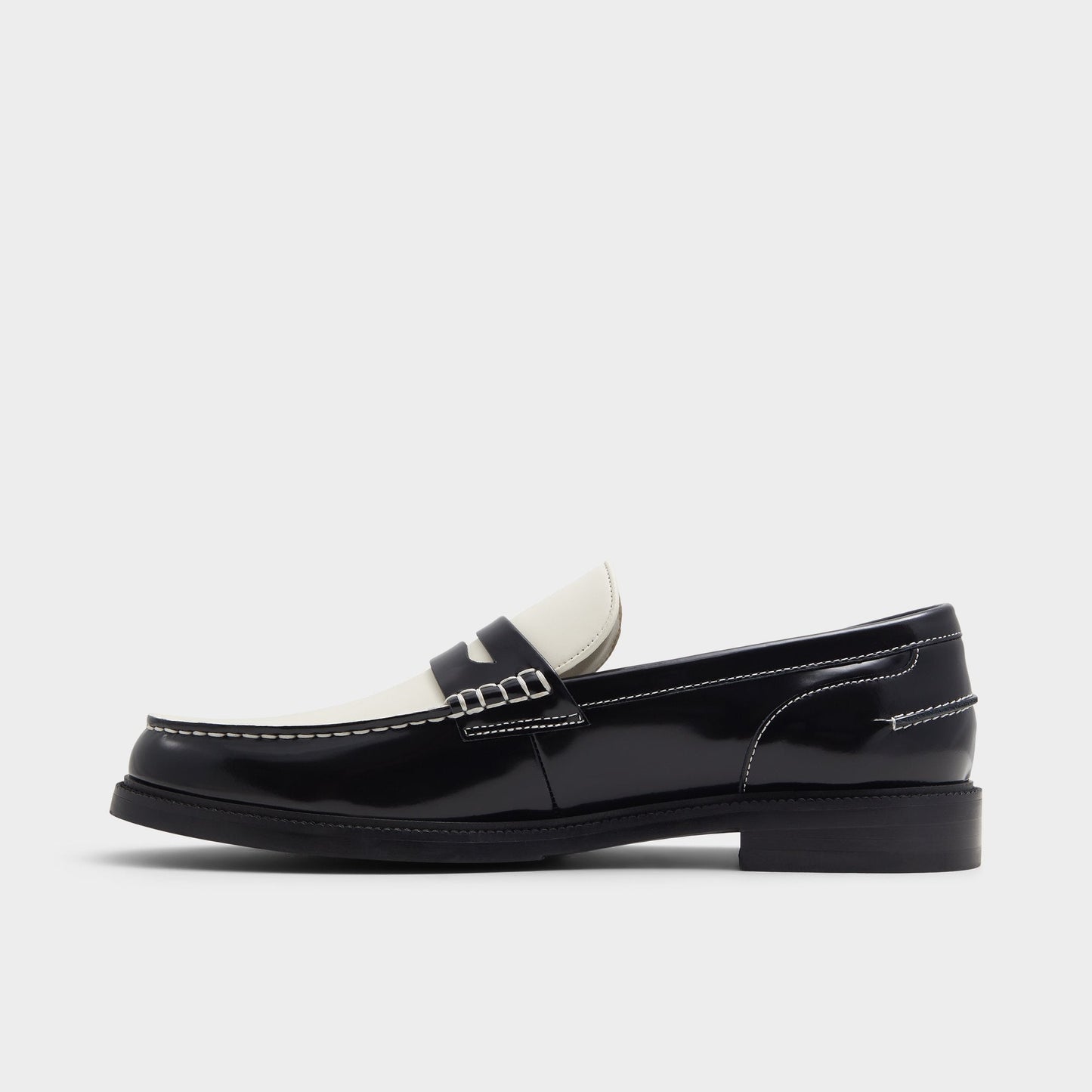 Kieran Black/White Men's Dress Shoes - Loafer Aldo Black/white
