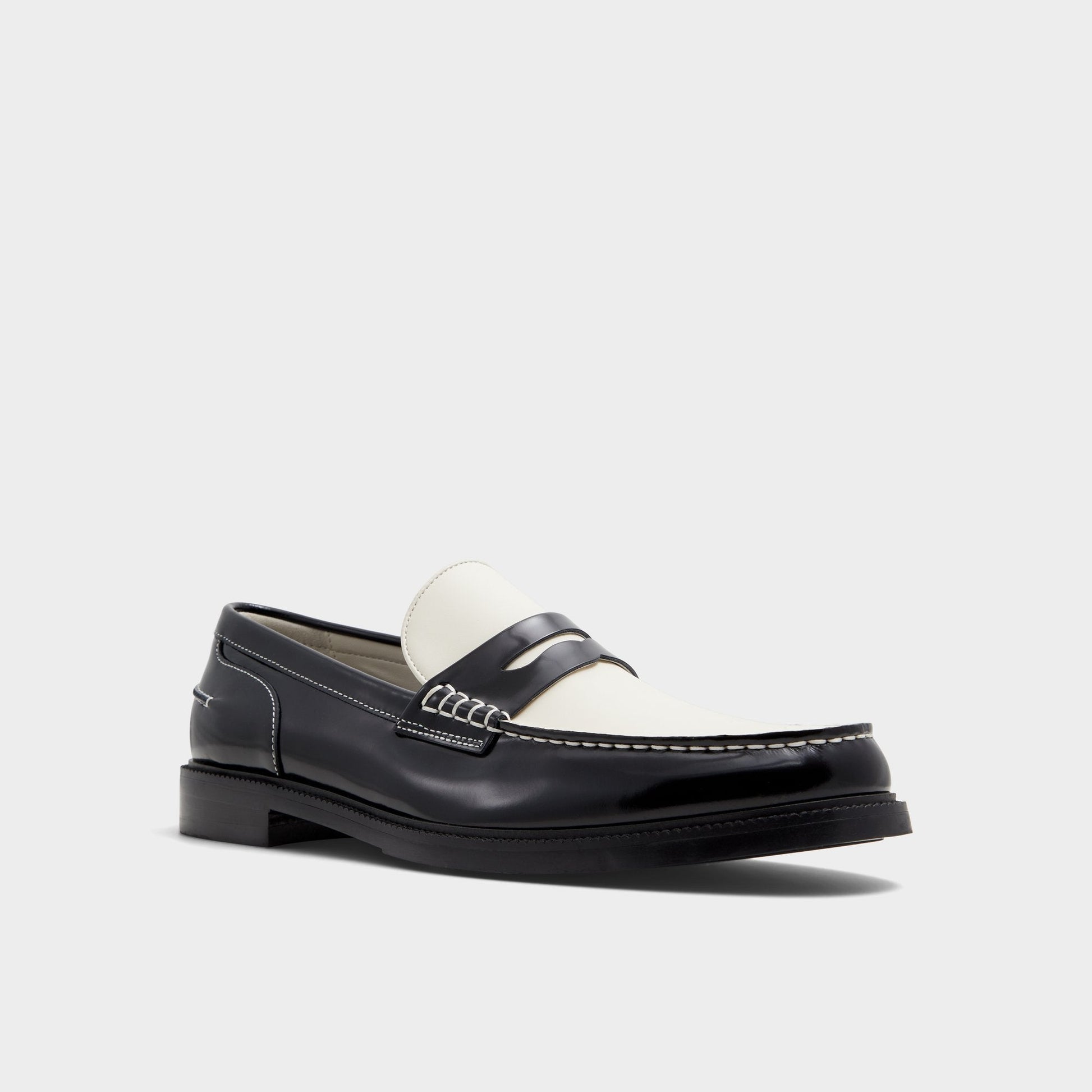 Kieran Black/White Men's Dress Shoes - Loafer Aldo Black/white