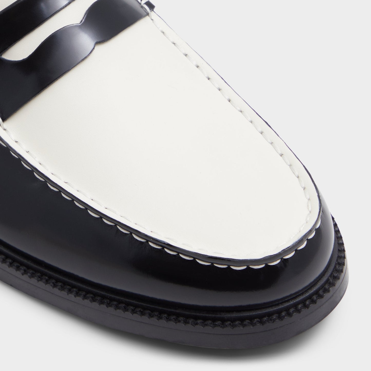 Kieran Black/White Men's Dress Shoes - Loafer Aldo Black/white