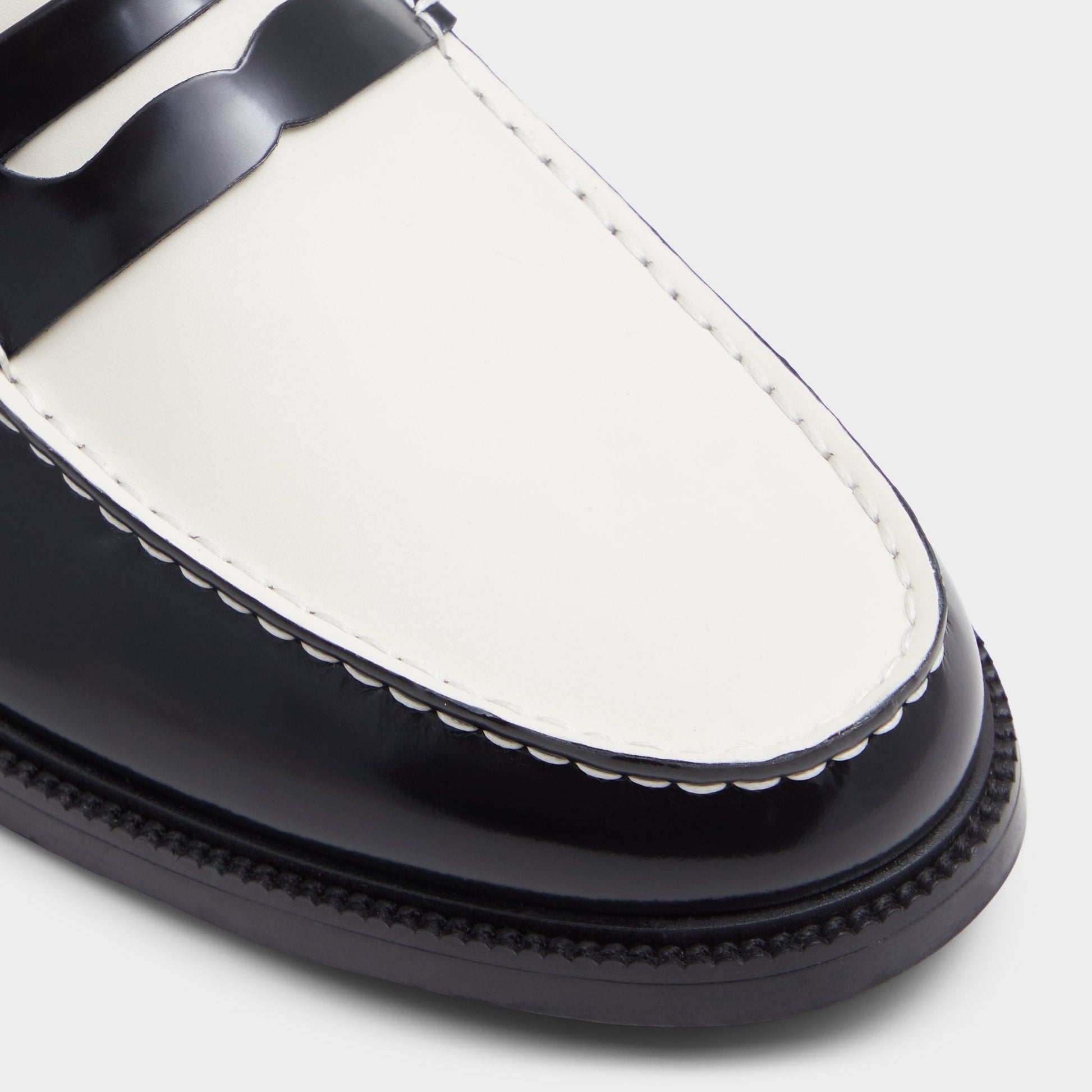 Kieran Black/White Men's Dress Shoes - Loafer Aldo Black/white