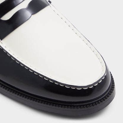 Kieran Black/White Men's Dress Shoes - Loafer Aldo Black/white
