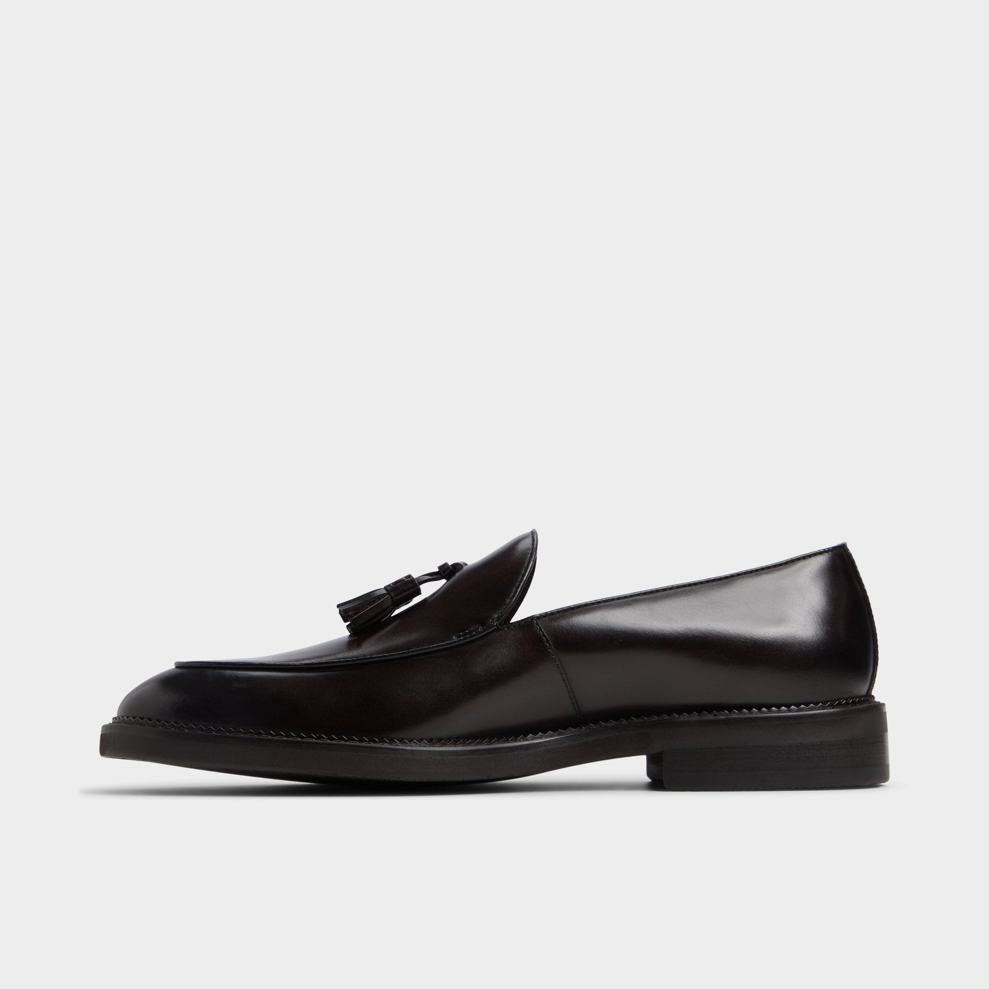 Portos Dark Brown Men's Dress Shoes - Loafer Aldo Dark brown