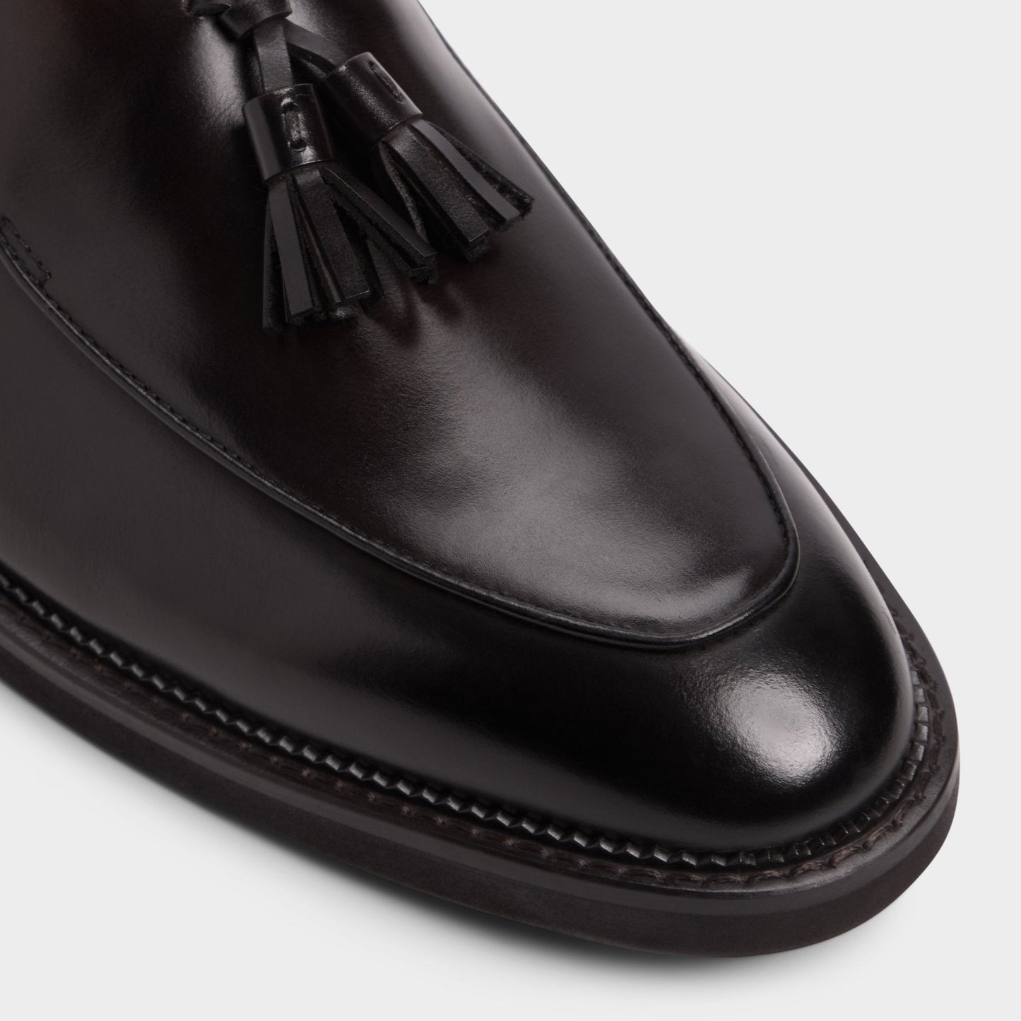 Portos Dark Brown Men's Dress Shoes - Loafer Aldo Dark brown