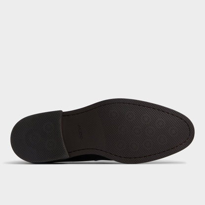 Portos Dark Brown Men's Dress Shoes - Loafer Aldo Dark brown