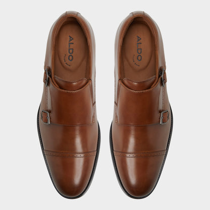 Zelasien in Cognac - Monkstrap loafer Aldo Cognac