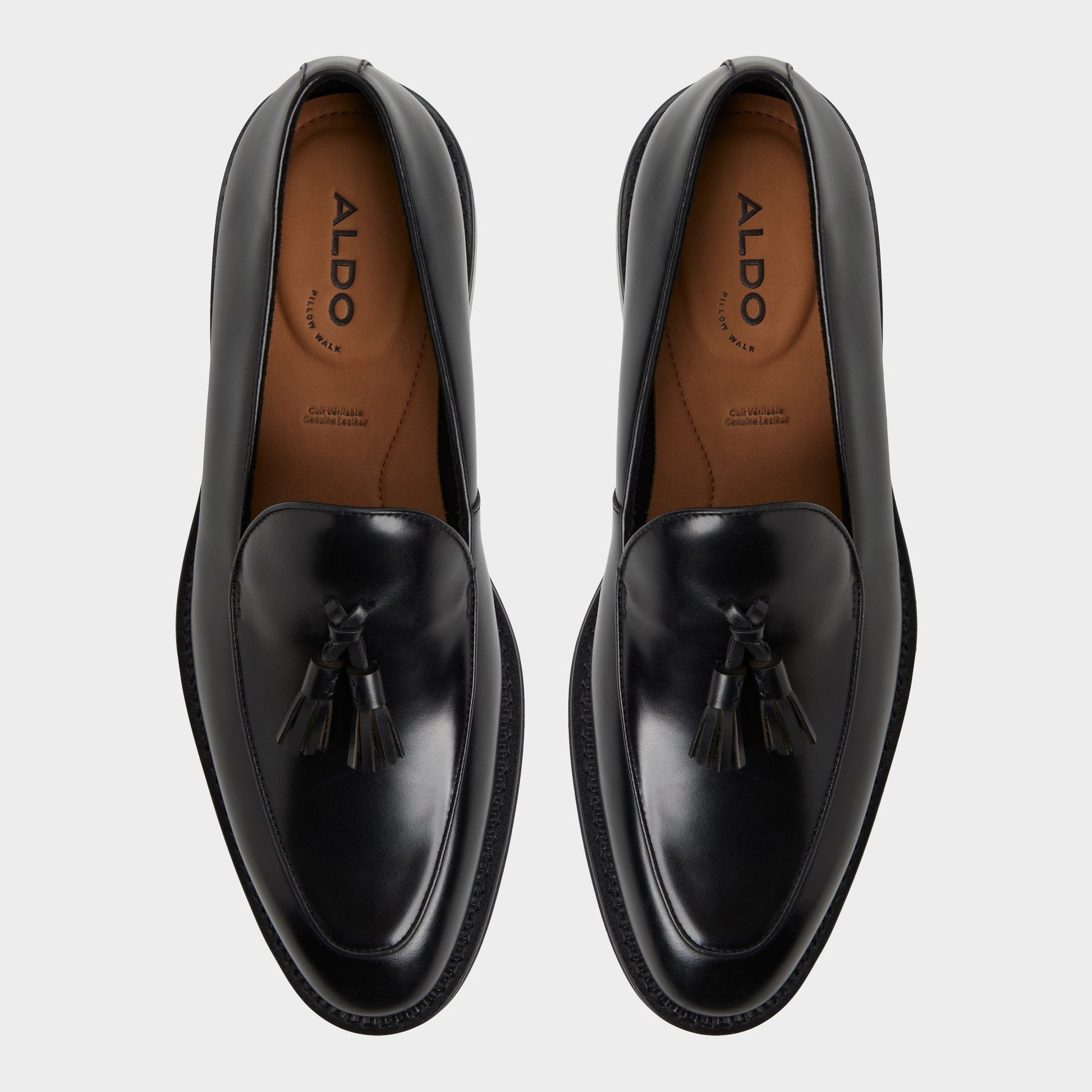 Portos Black Men's Dress Shoes - Loafer Aldo Black