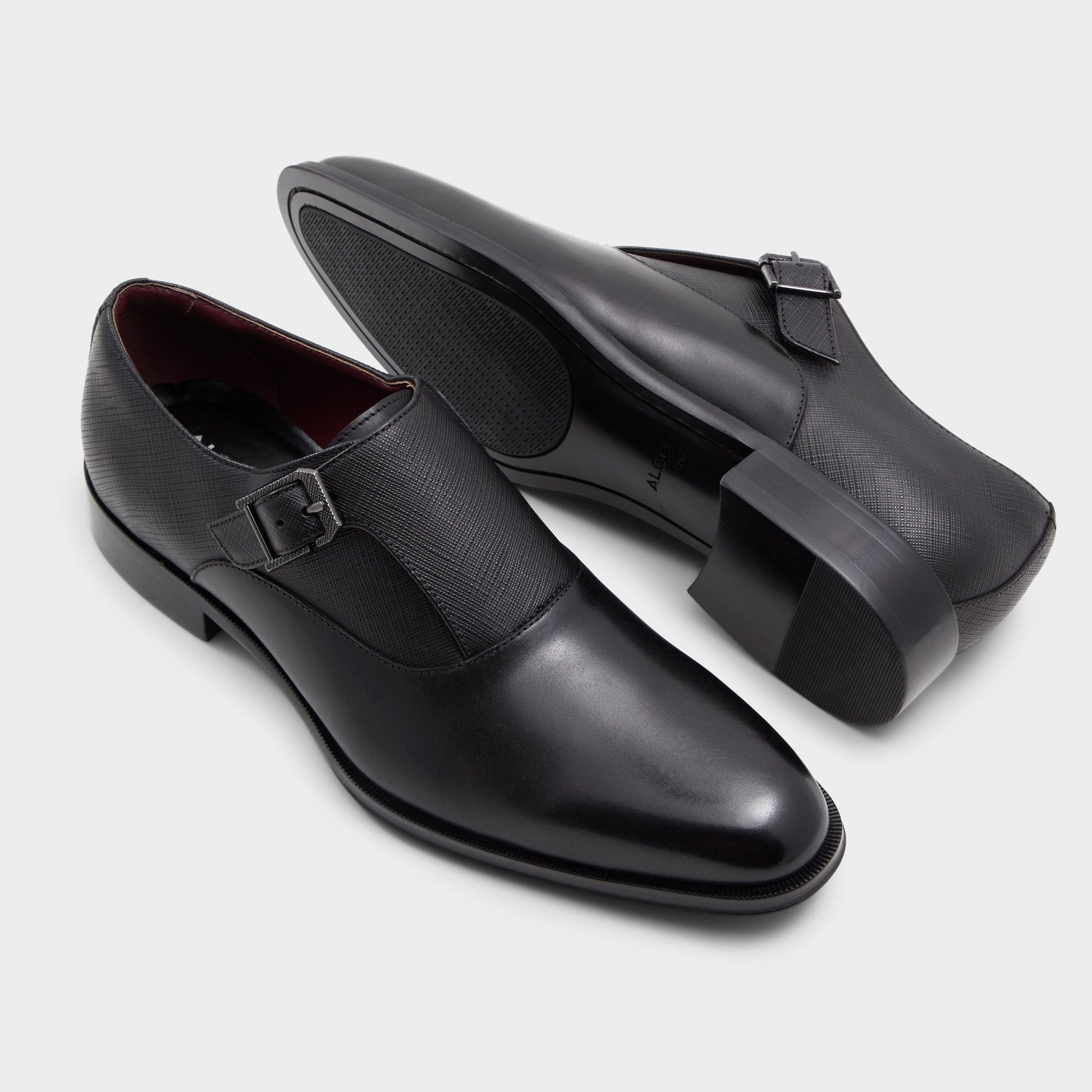 Dashing Other Black Men's Loafers & Slip-Ons - Monkstrap loafer Aldo Other black