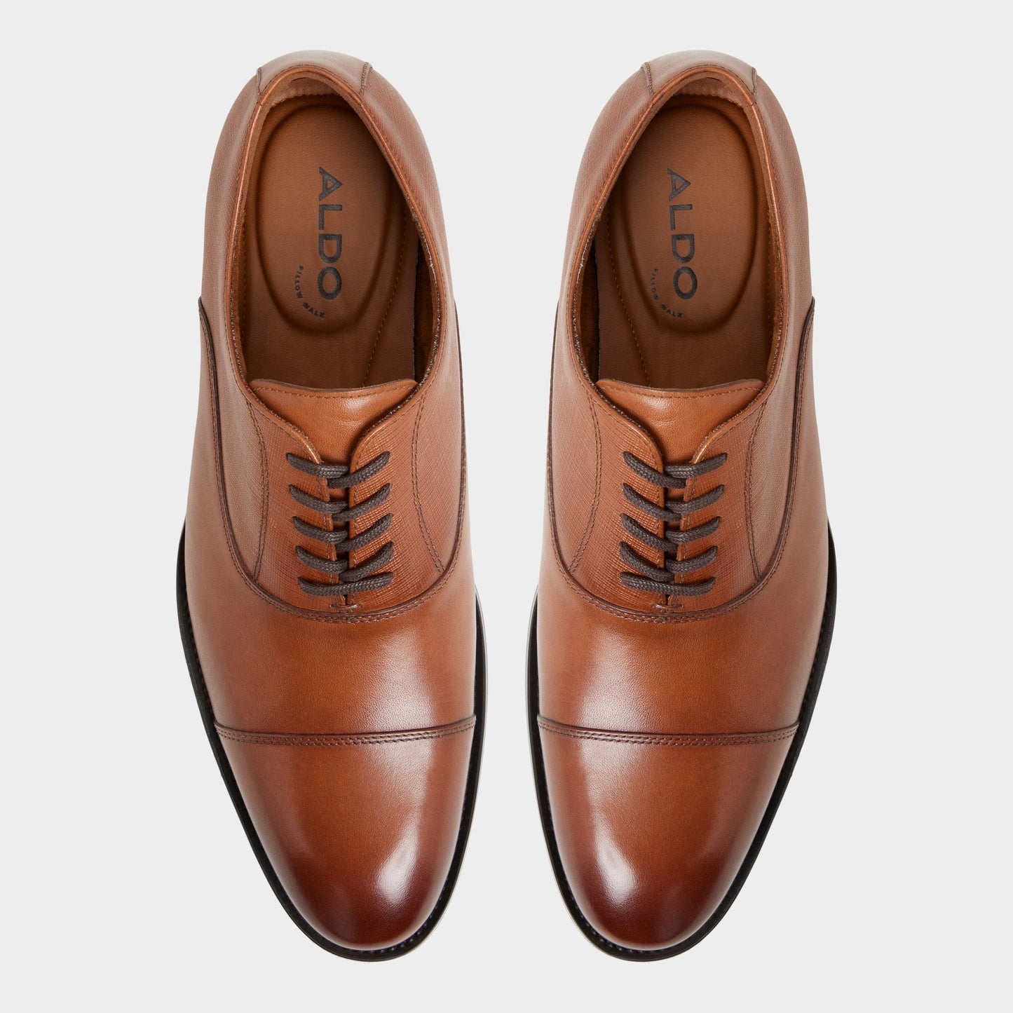 Reece in Cognac - Oxford shoe Aldo Cognac