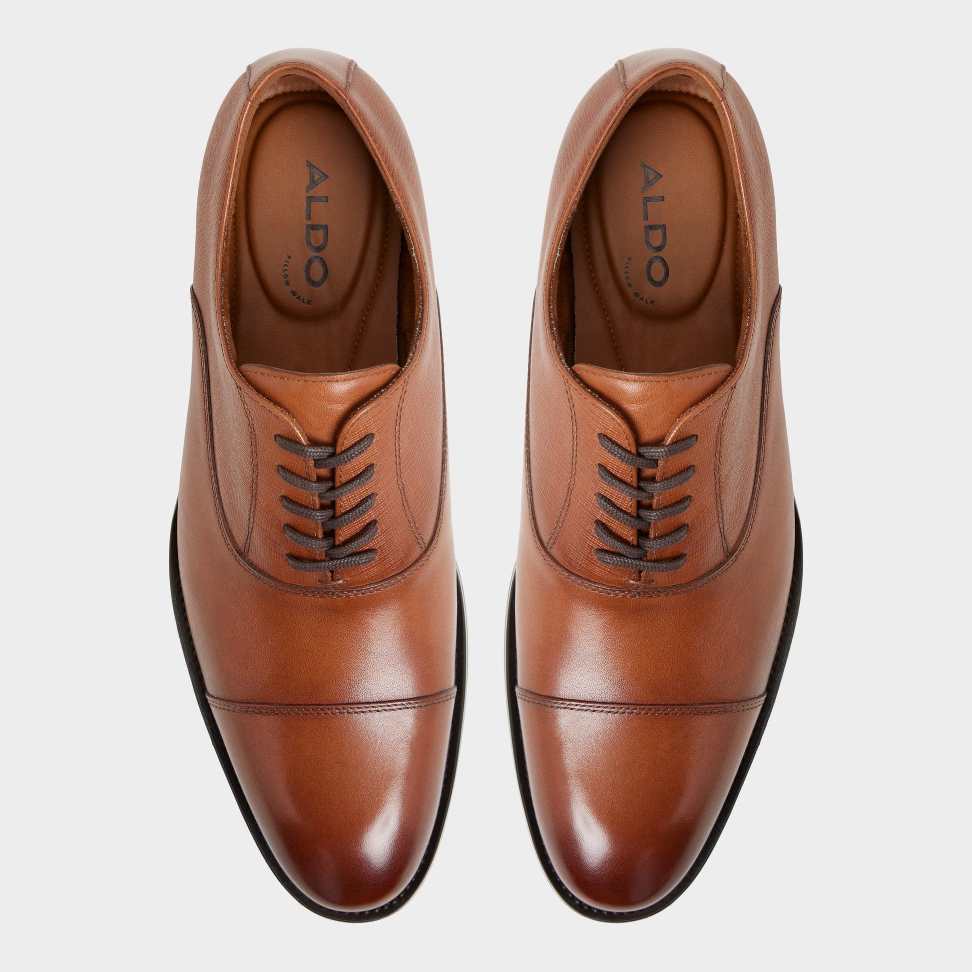 Reece in Cognac - Oxford shoe Aldo Cognac