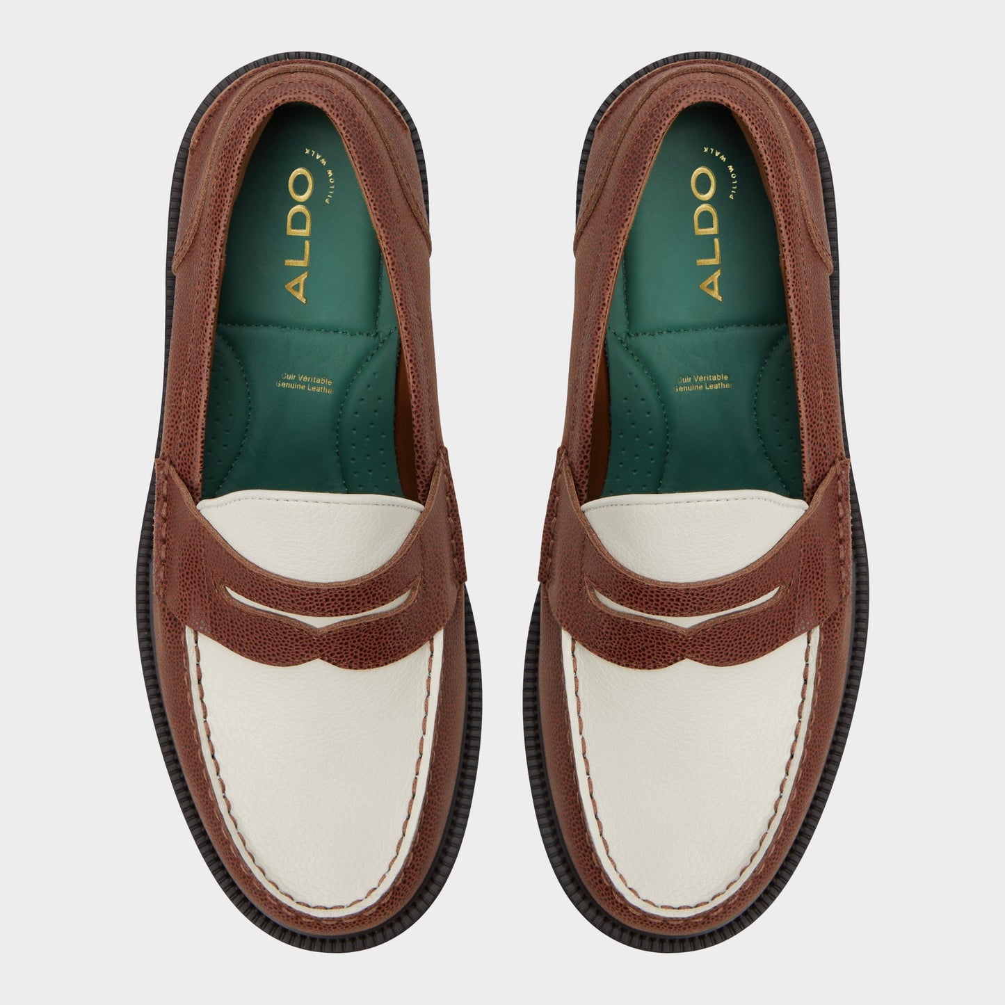 Buckley in Brown Overflow - Loafer Aldo Brown overflow