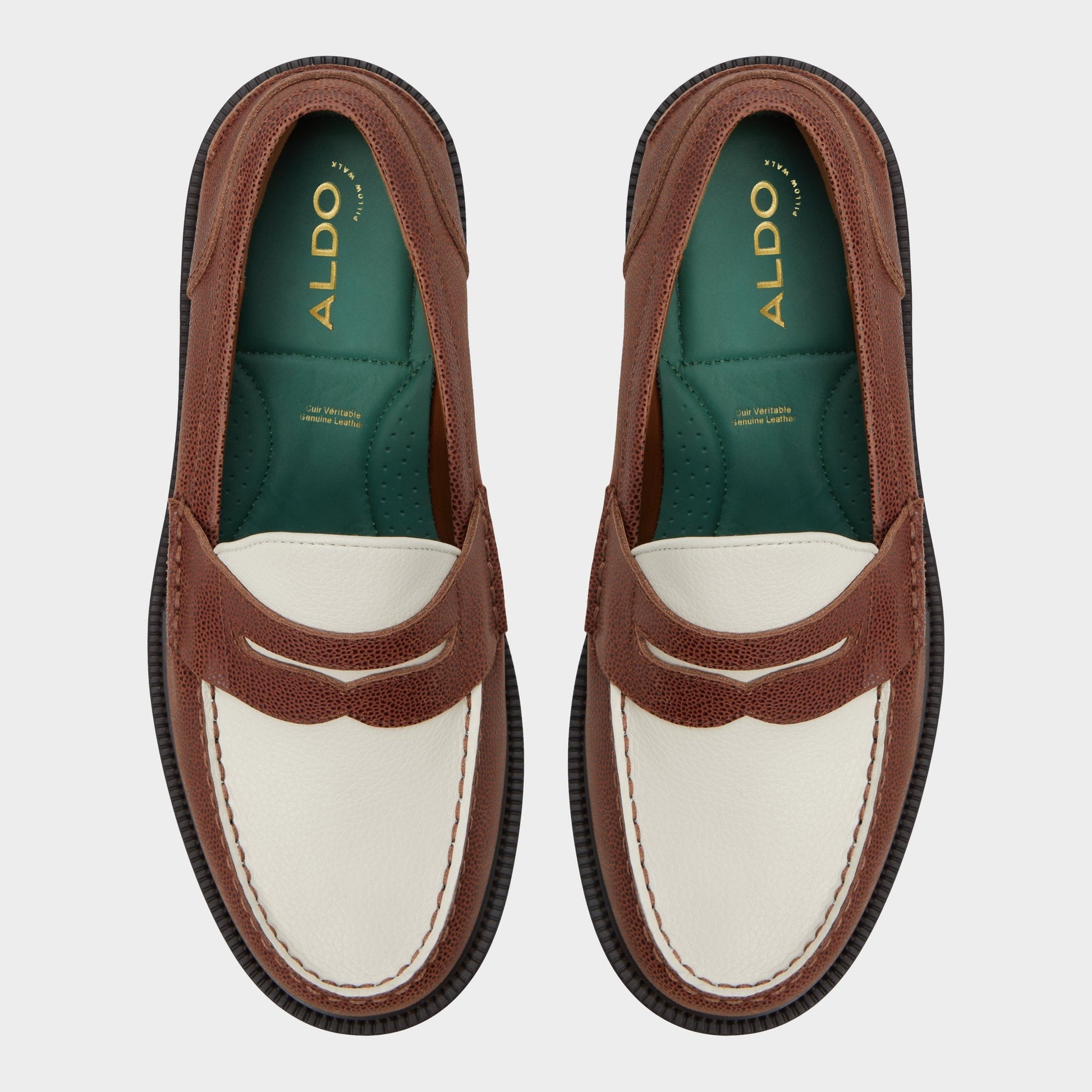Buckley in Brown Overflow - Loafer Aldo Brown overflow