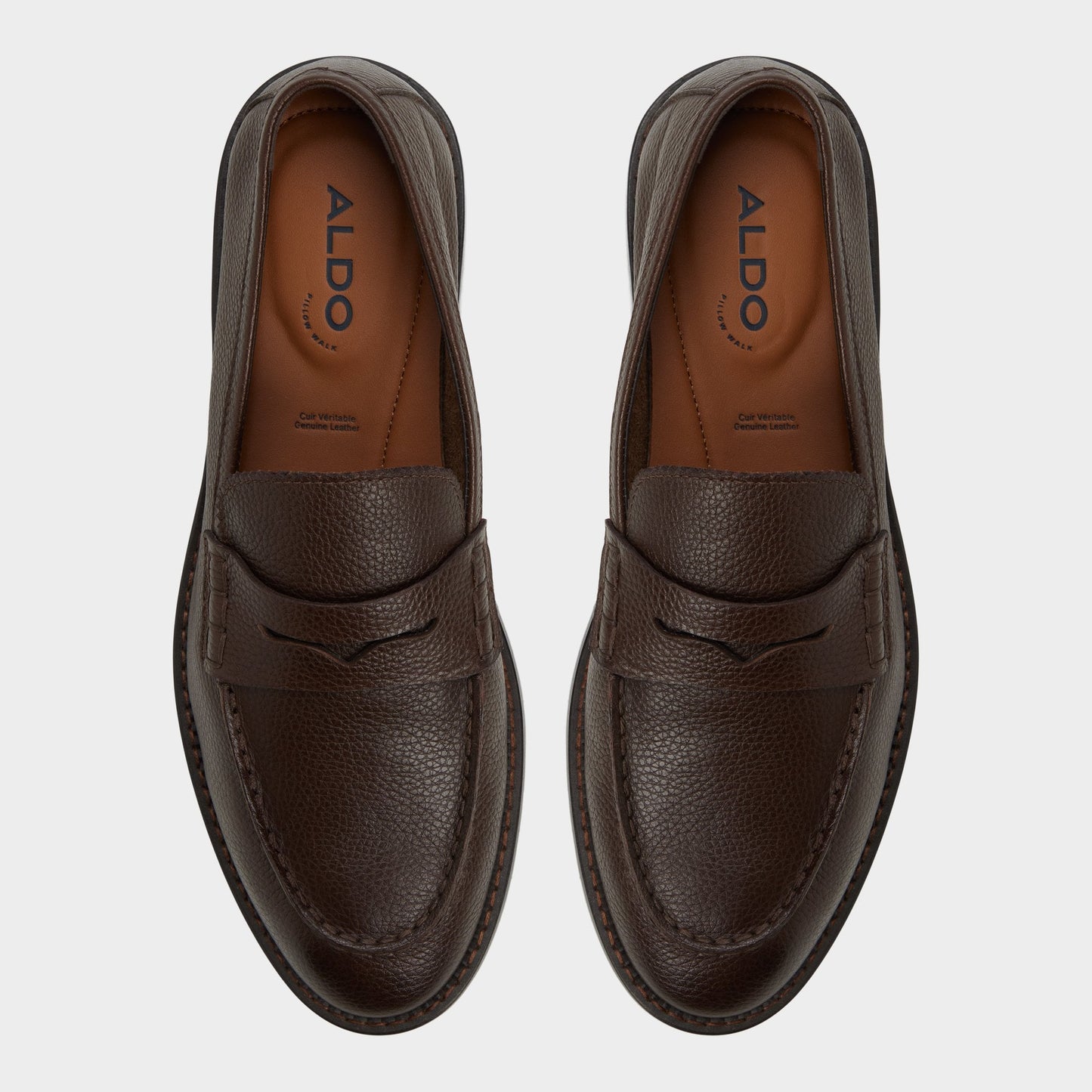 Melvillee in Dark Brown - Loafer Aldo Dark brown
