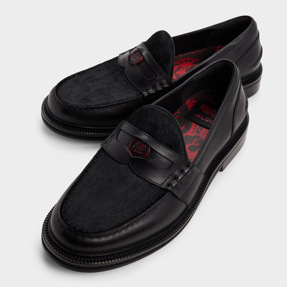 Roll4Yourlife in Black White - Men's loafer Aldo Black/white