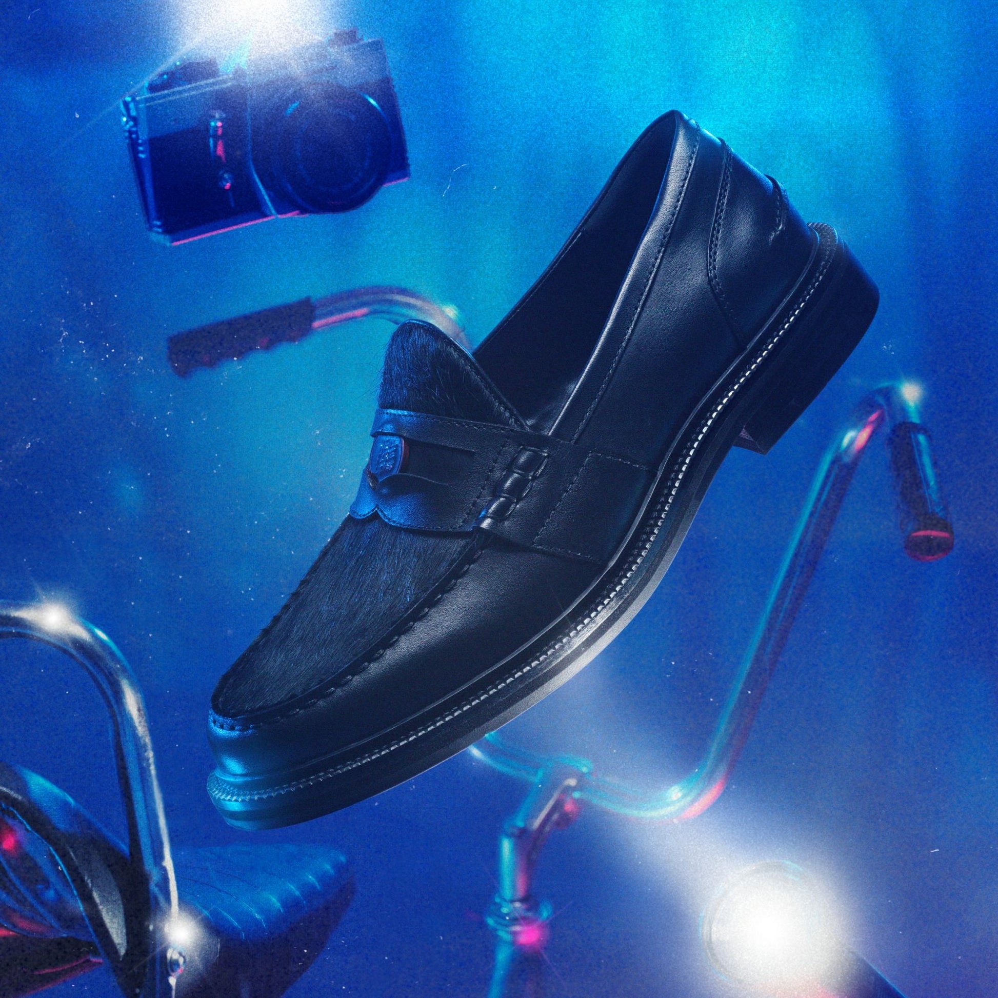 Roll4Yourlife in Black White - Men's loafer Aldo Black/white