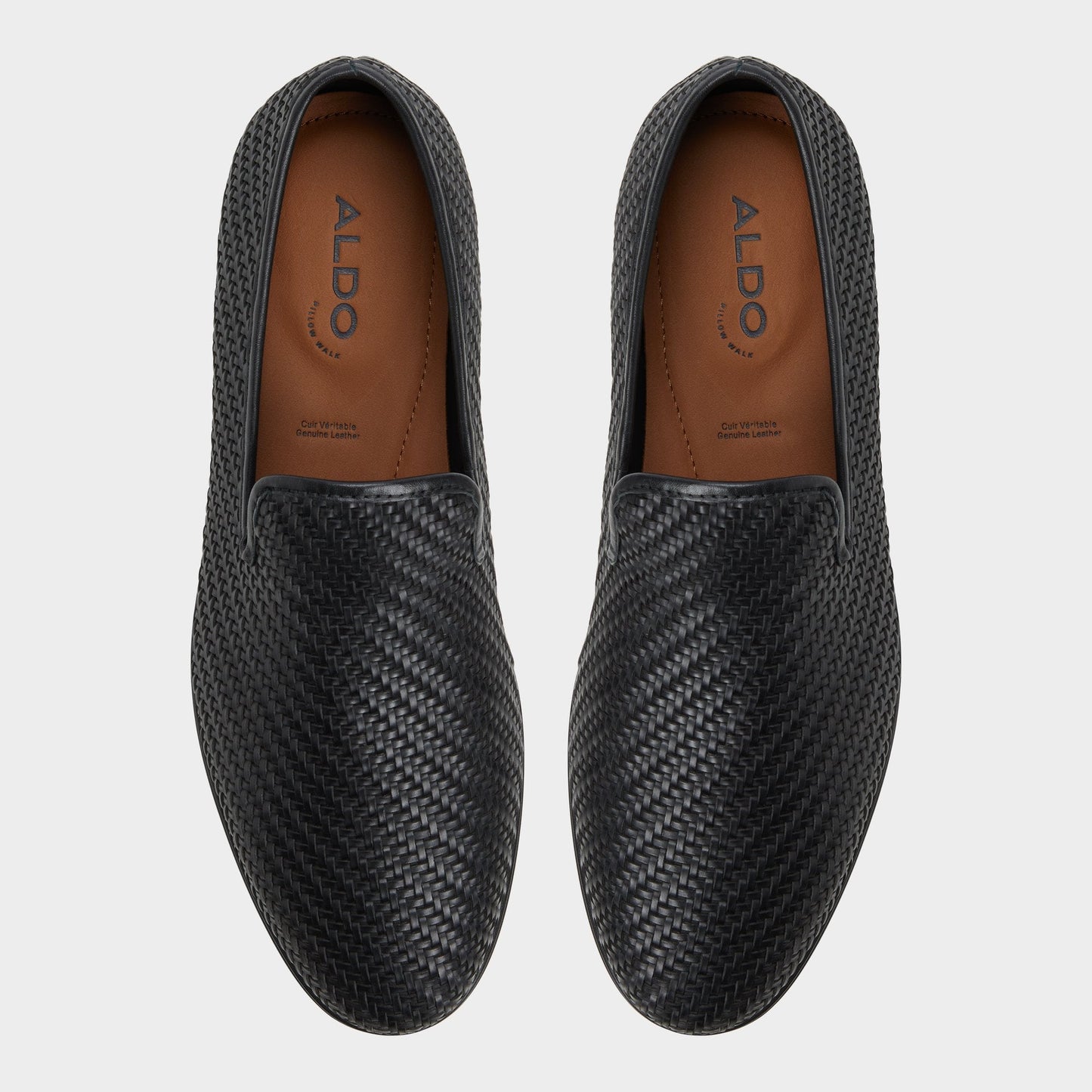 Rimini Black Men's Dress Shoes - Loafer Aldo Black