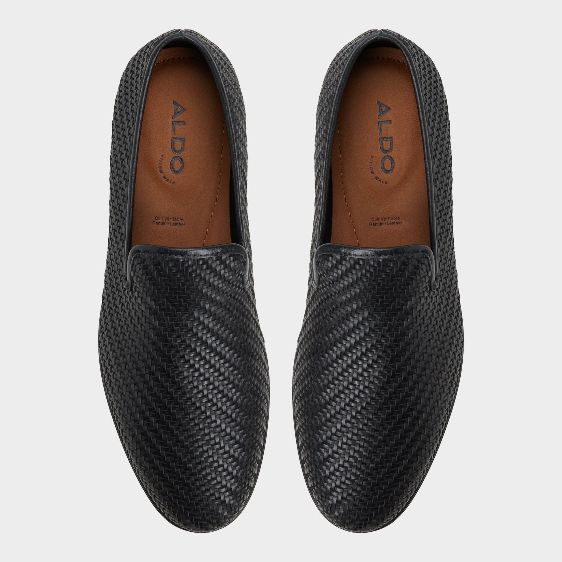 Rimini Black Men's Dress Shoes - Loafer Aldo Black