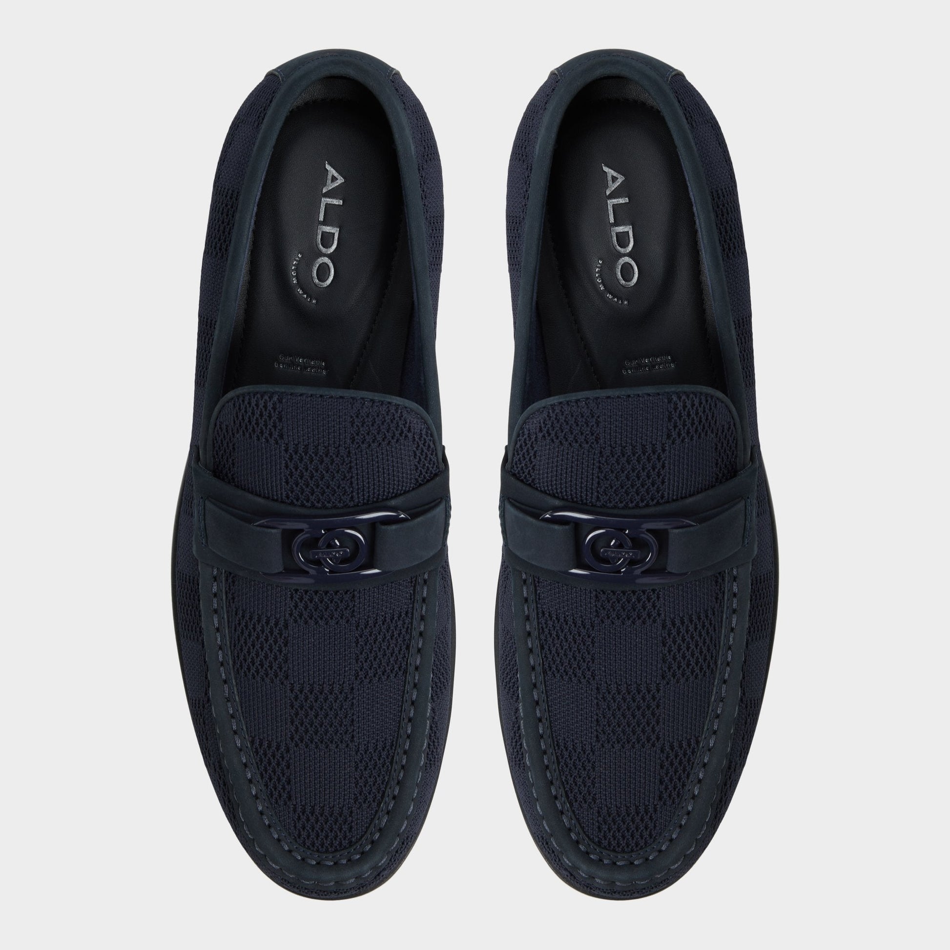Hawley Navy Men's Dress Shoes - Loafer Aldo Navy