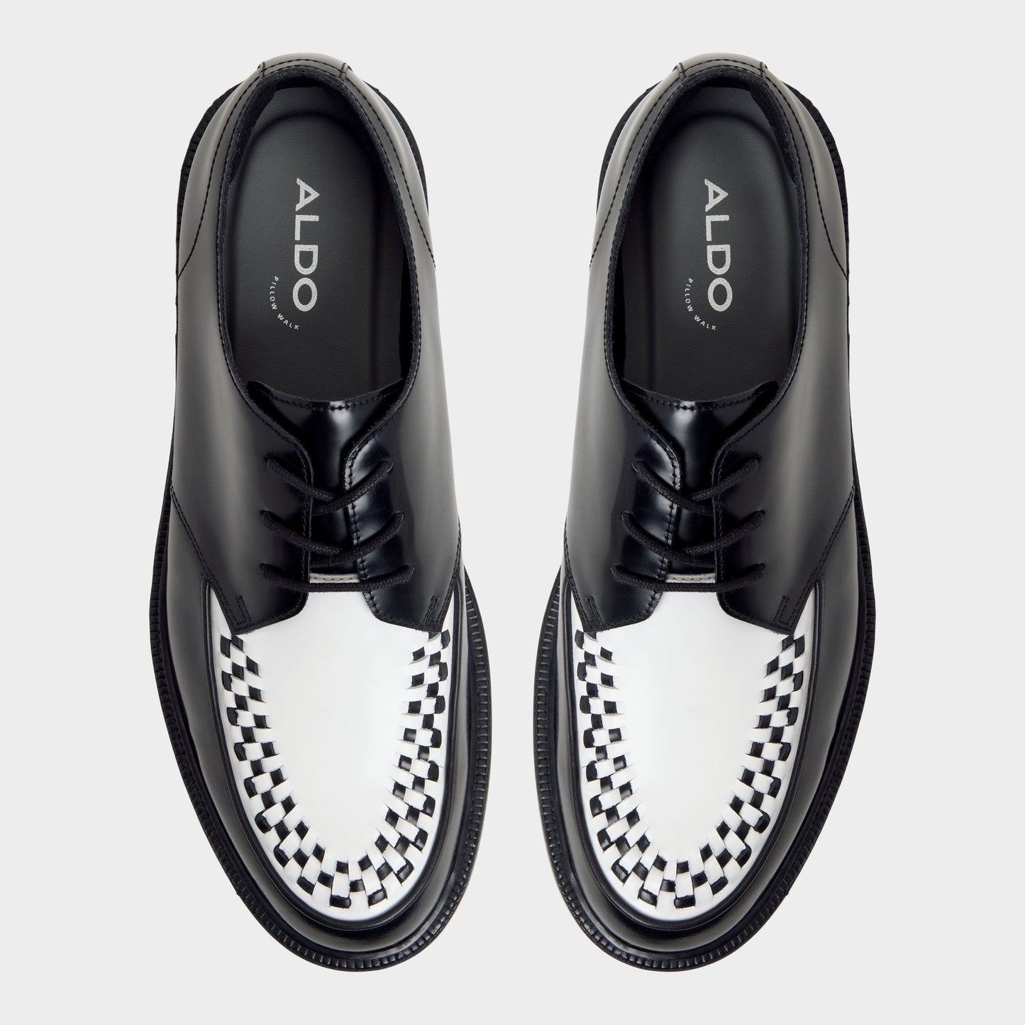 Rocco in Black White - Oxford shoe Aldo Black/White