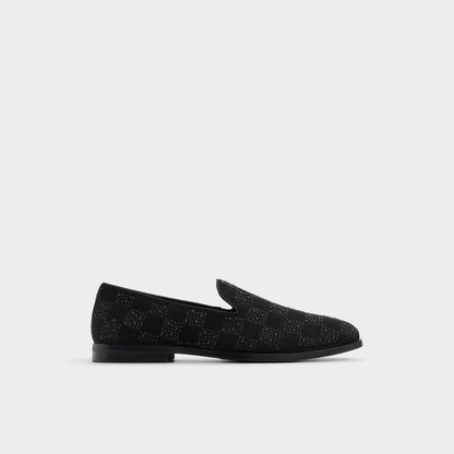 Casino Other Black Synthetic Textured Men's Dress Shoes - Loafer Aldo Other Black