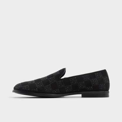 Casino Other Black Synthetic Textured Men's Dress Shoes - Loafer Aldo Other Black