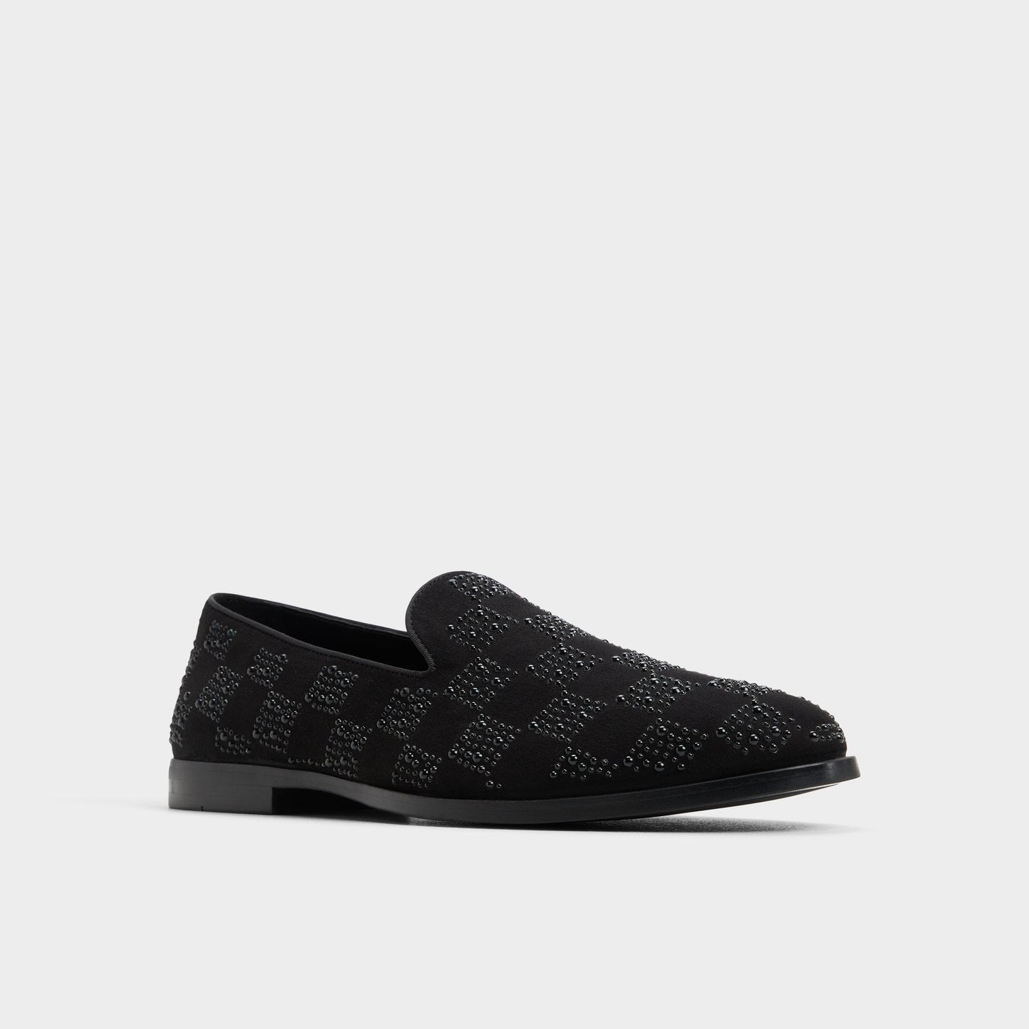 Casino Other Black Synthetic Textured Men's Dress Shoes - Loafer Aldo Other Black