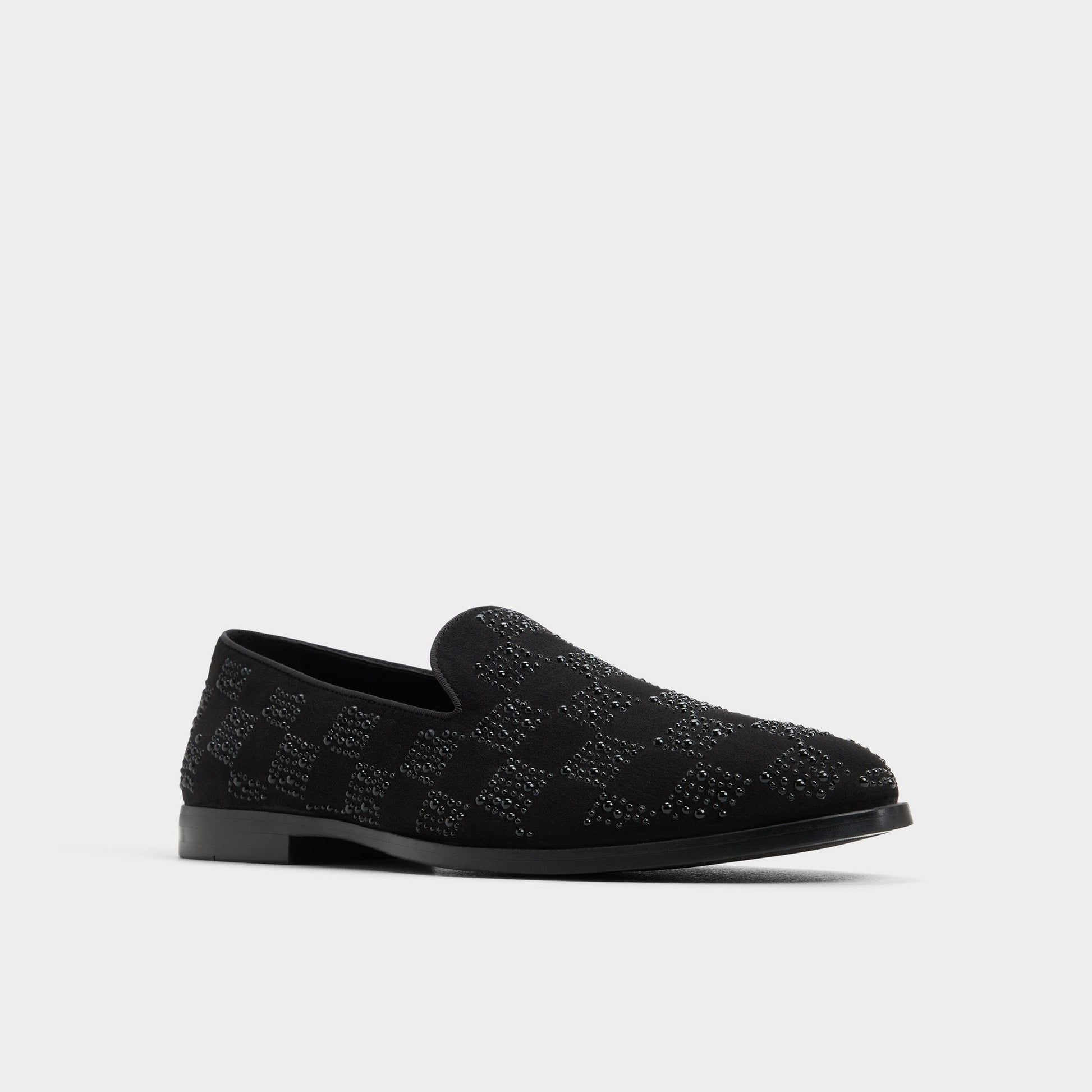 Casino Other Black Synthetic Textured Men's Dress Shoes - Loafer Aldo Other Black