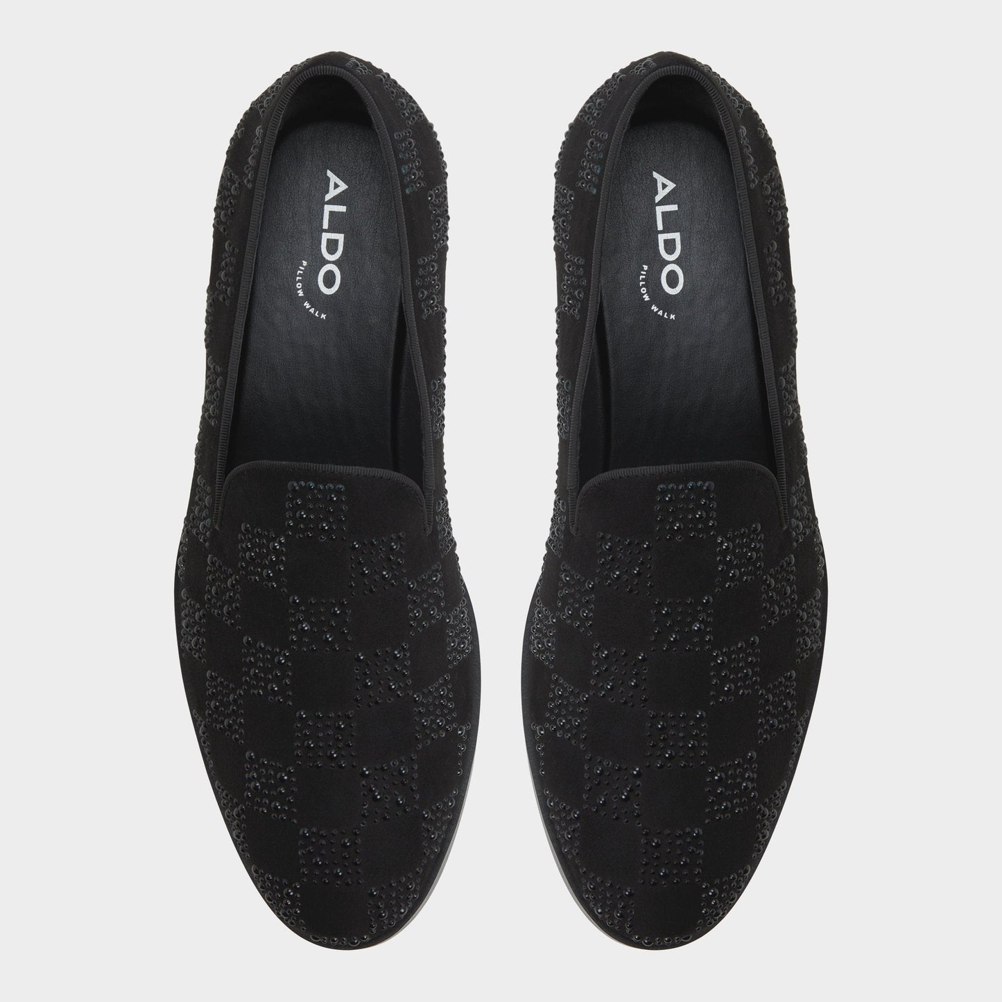 Casino Other Black Synthetic Textured Men's Dress Shoes - Loafer Aldo Other Black