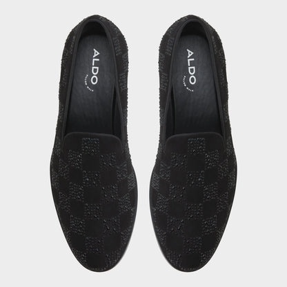 Casino Other Black Synthetic Textured Men's Dress Shoes - Loafer Aldo Other Black