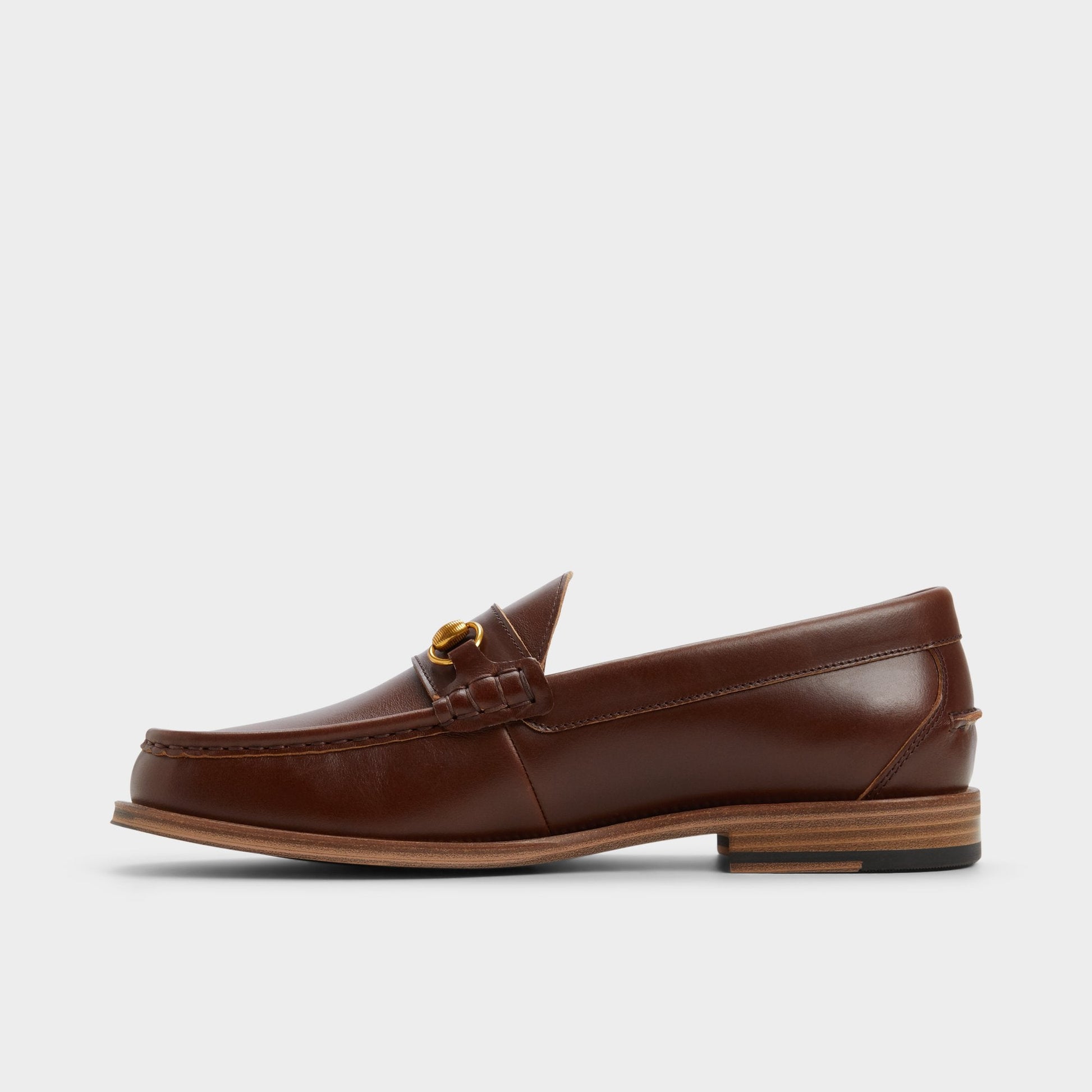 Wildwoodd Medium Brown Men's Dress Shoes - Loafer Aldo Medium Brown