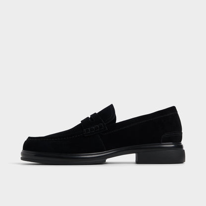 Tucker Black/Black Men's Dress Shoes - Loafer Aldo Black/Black