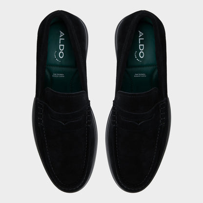 Tucker Black/Black Men's Dress Shoes - Loafer Aldo Black/Black