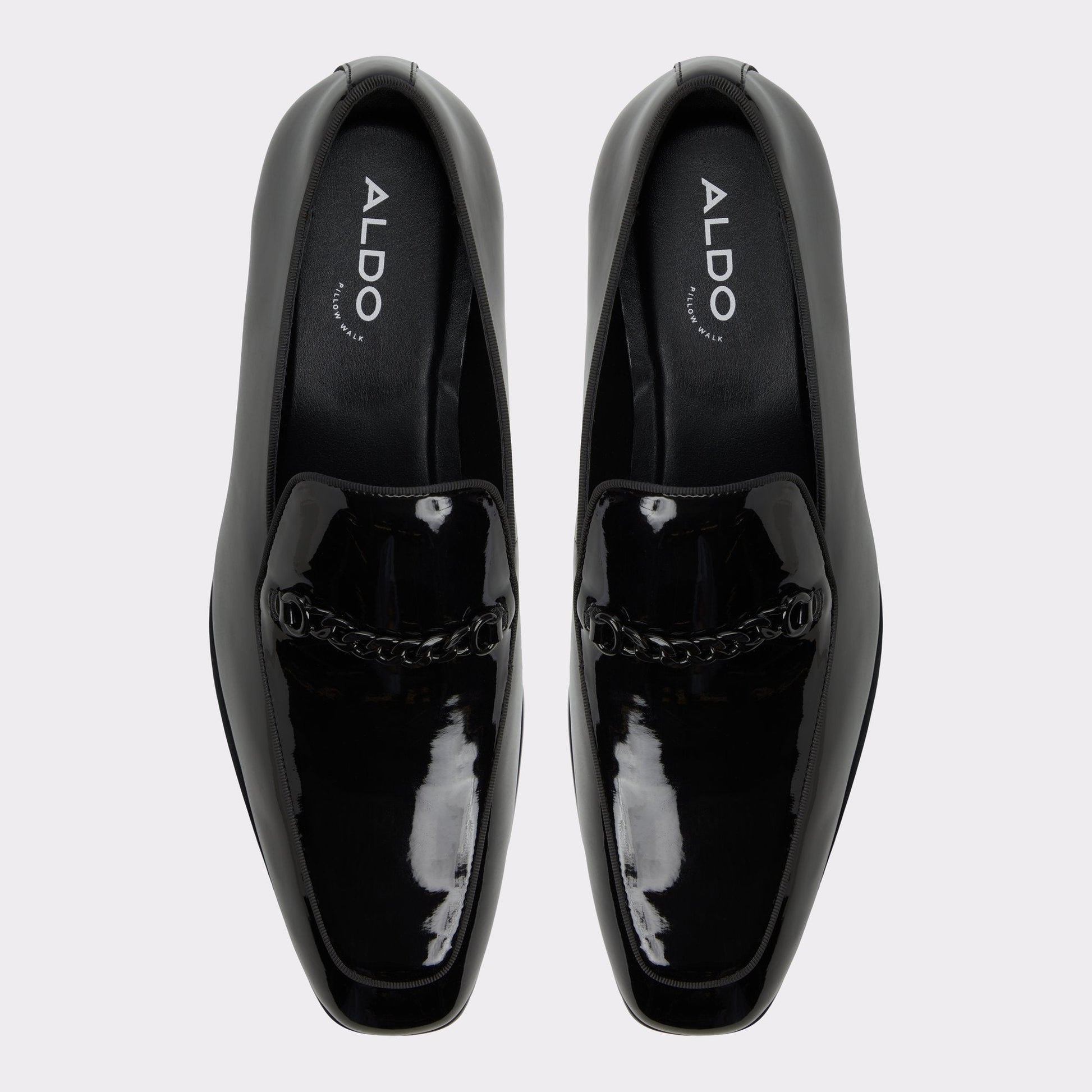 Umo Black Men's Dress Shoes - Loafer Aldo Black