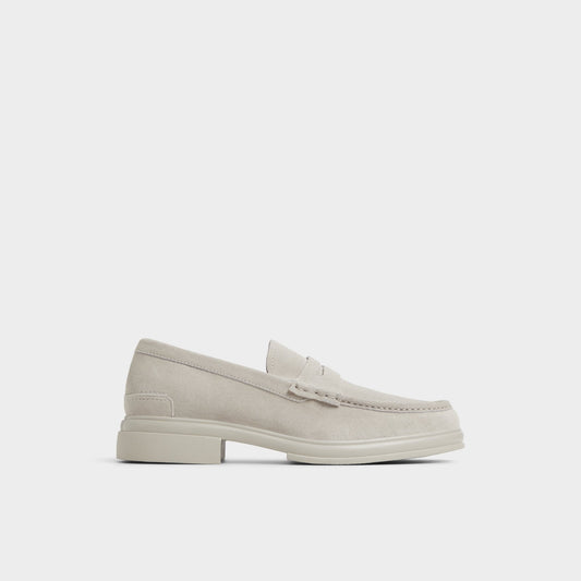 Tucker Light Grey Men's Dress Shoes - Loafer Aldo Light Grey