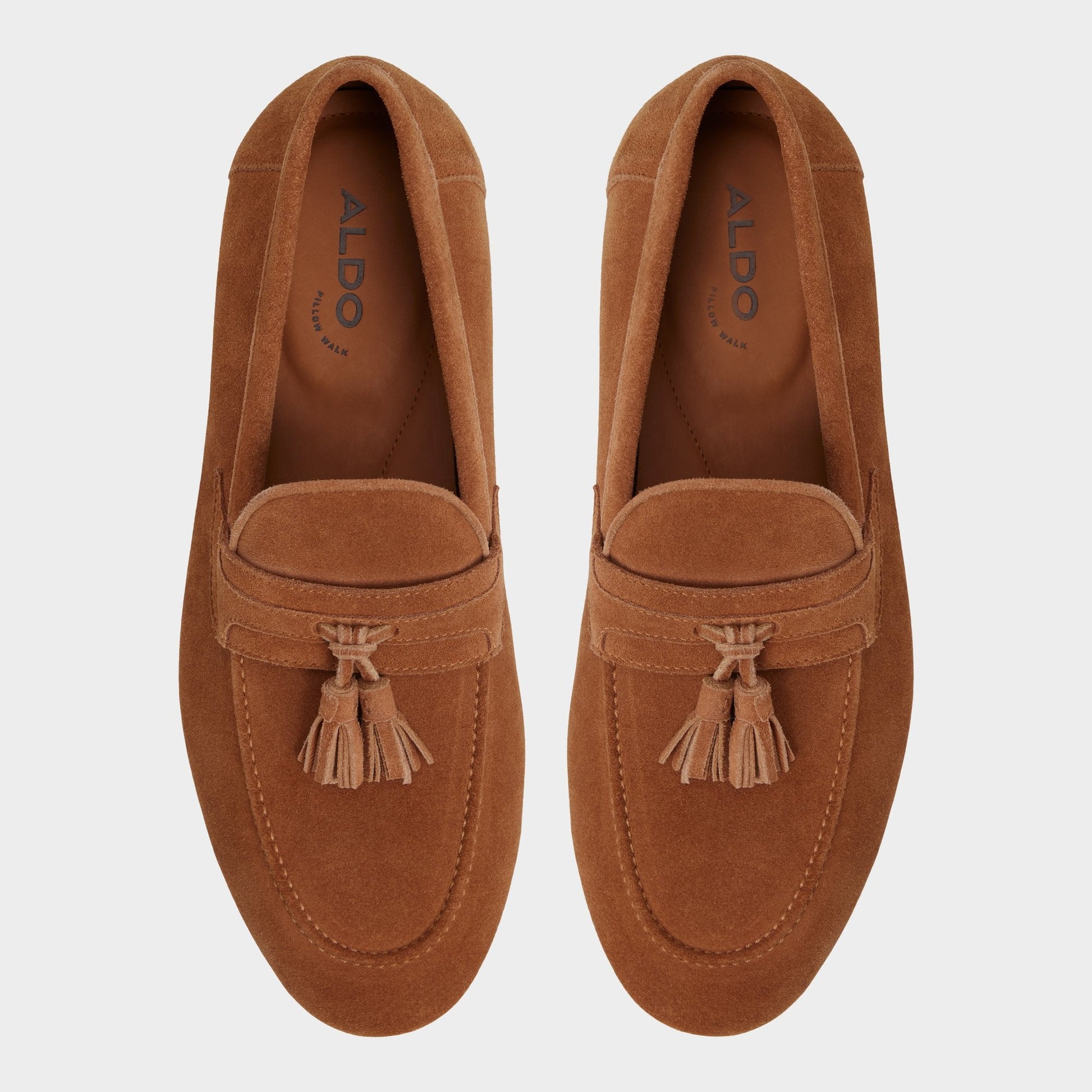 Grover Light Brown Men's Dress Shoes - Loafer Aldo Light Brown
