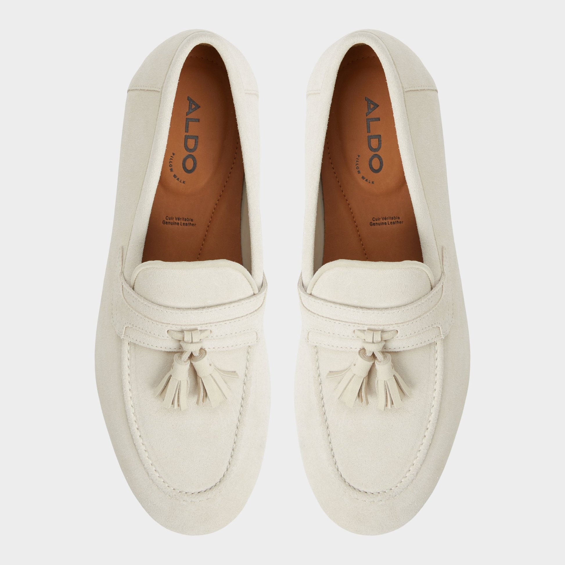 Grover Ivory Men's Dress Shoes - Loafer Aldo Ivory