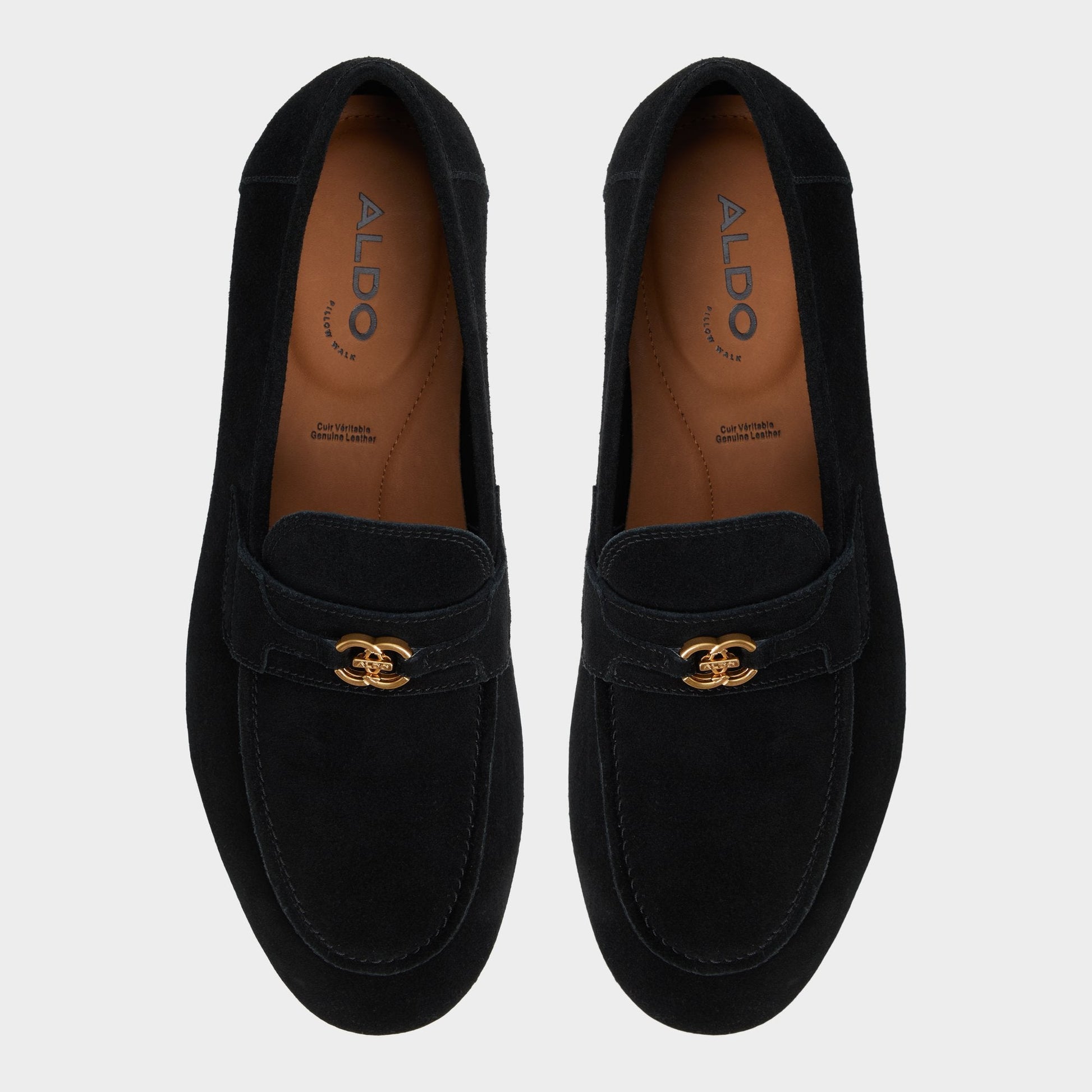 Fiero Black Men's Dress Shoes - Loafer Aldo Black