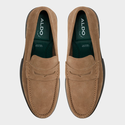Tucker Other Brown Leather Suede Men's Dress Shoes - Loafer Aldo Other brown