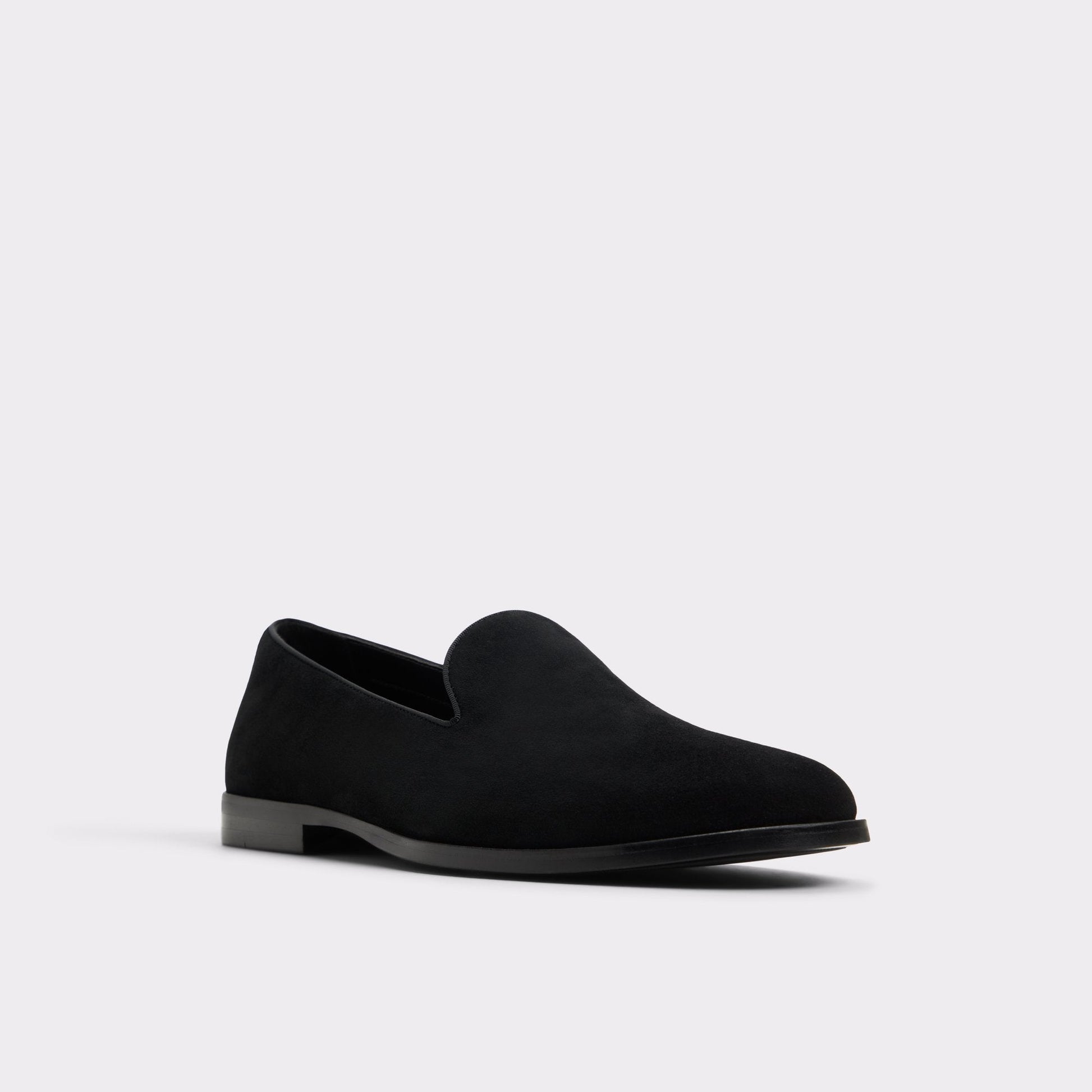 Casino Other Black Leather Suede Men's Dress Shoes - Loafer Aldo Other Black