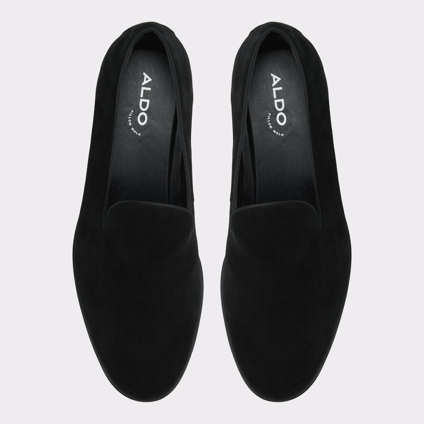 Casino Other Black Leather Suede Men's Dress Shoes - Loafer Aldo Other Black