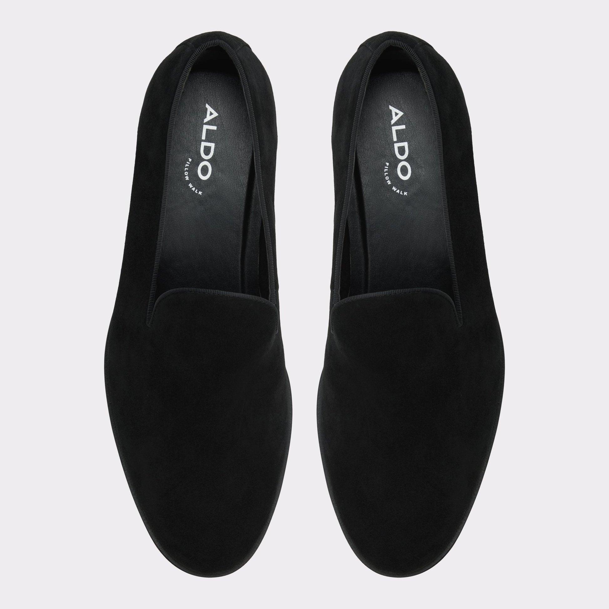Casino Other Black Leather Suede Men's Dress Shoes - Loafer Aldo Other Black