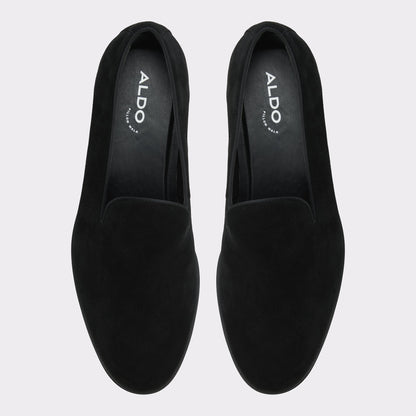 Casino Other Black Leather Suede Men's Dress Shoes - Loafer Aldo Other Black