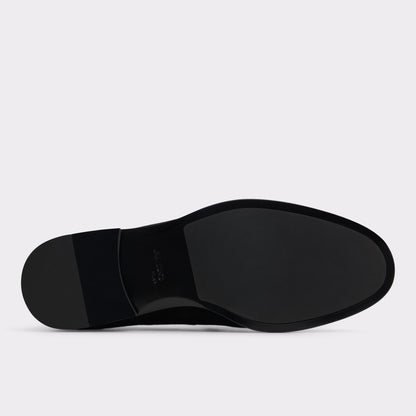 Casino Other Black Leather Suede Men's Dress Shoes - Loafer Aldo Other Black