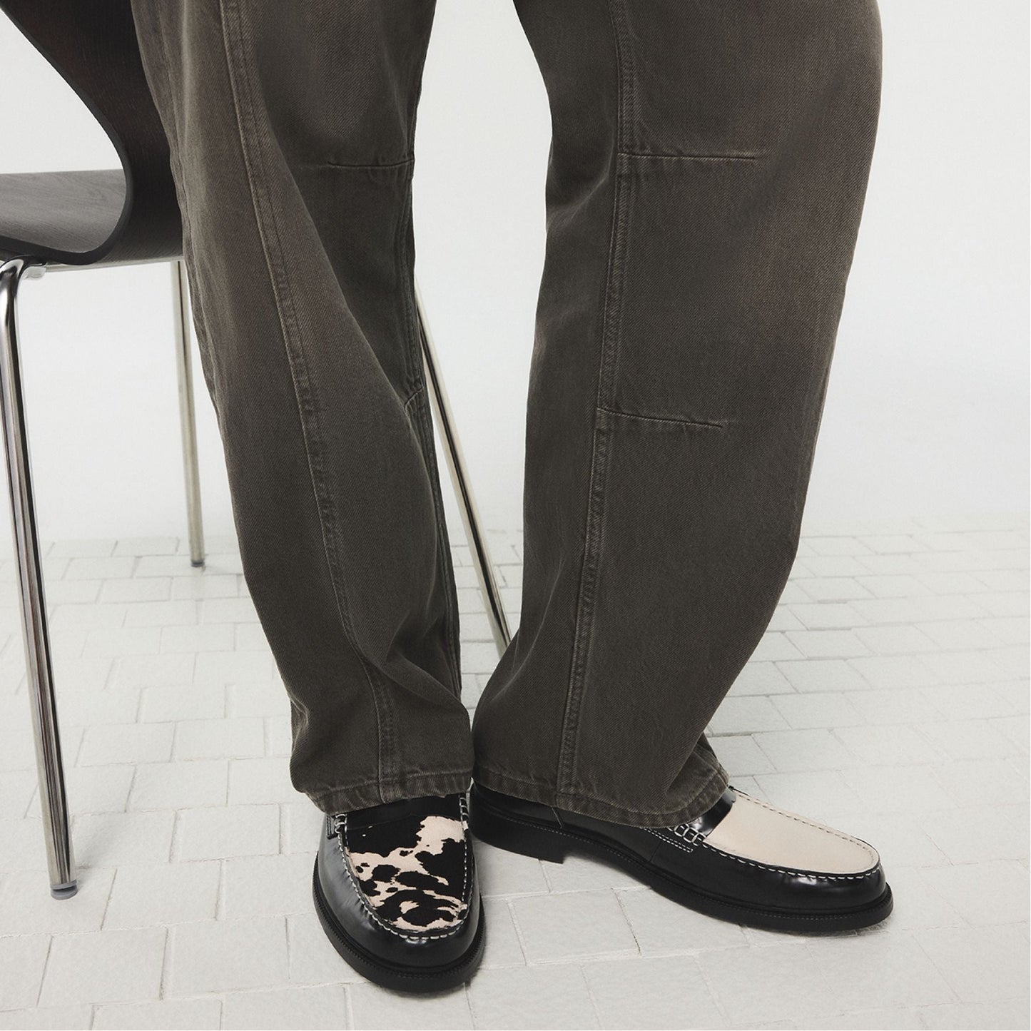 Kieran in Black Combo - Loafer Aldo Black combo
