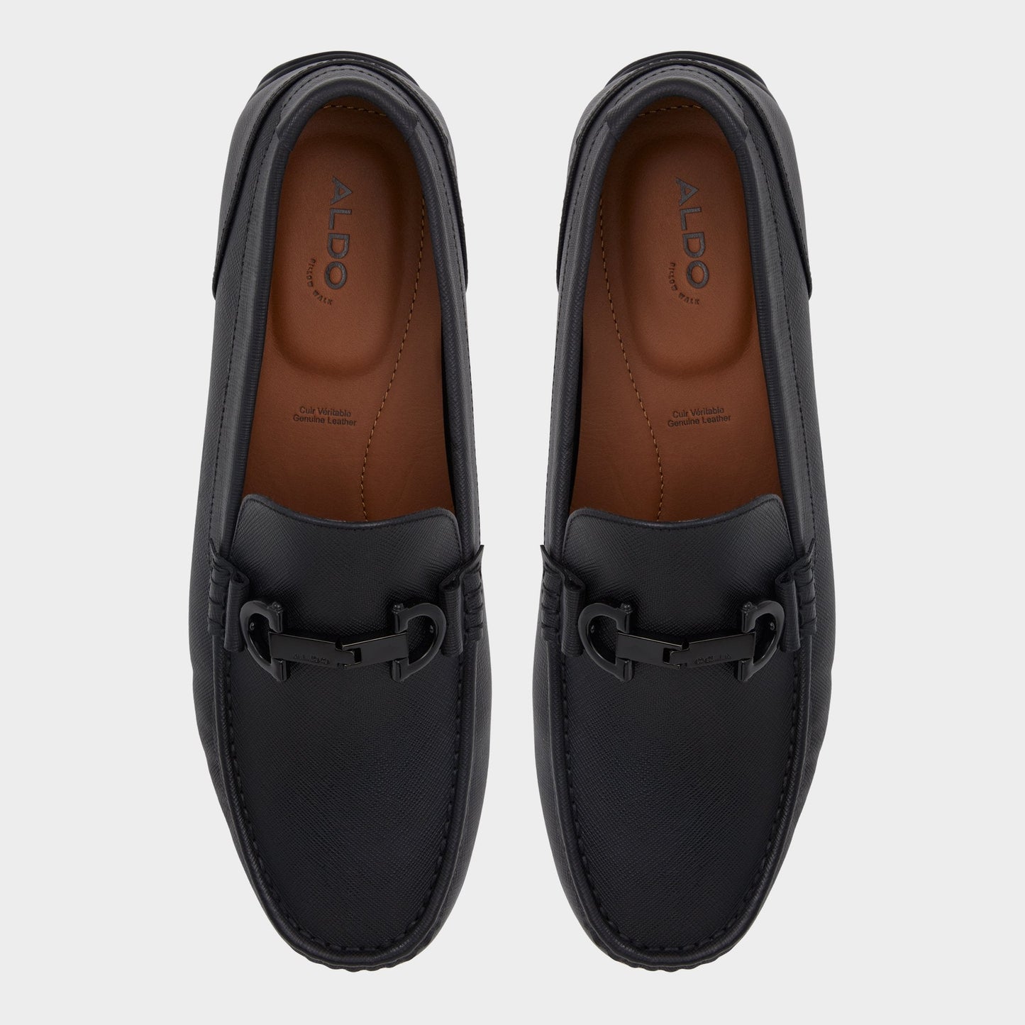 Orlovoflexx Open Black Men's Loafers & Slip-Ons - Driving shoe Aldo Open Black
