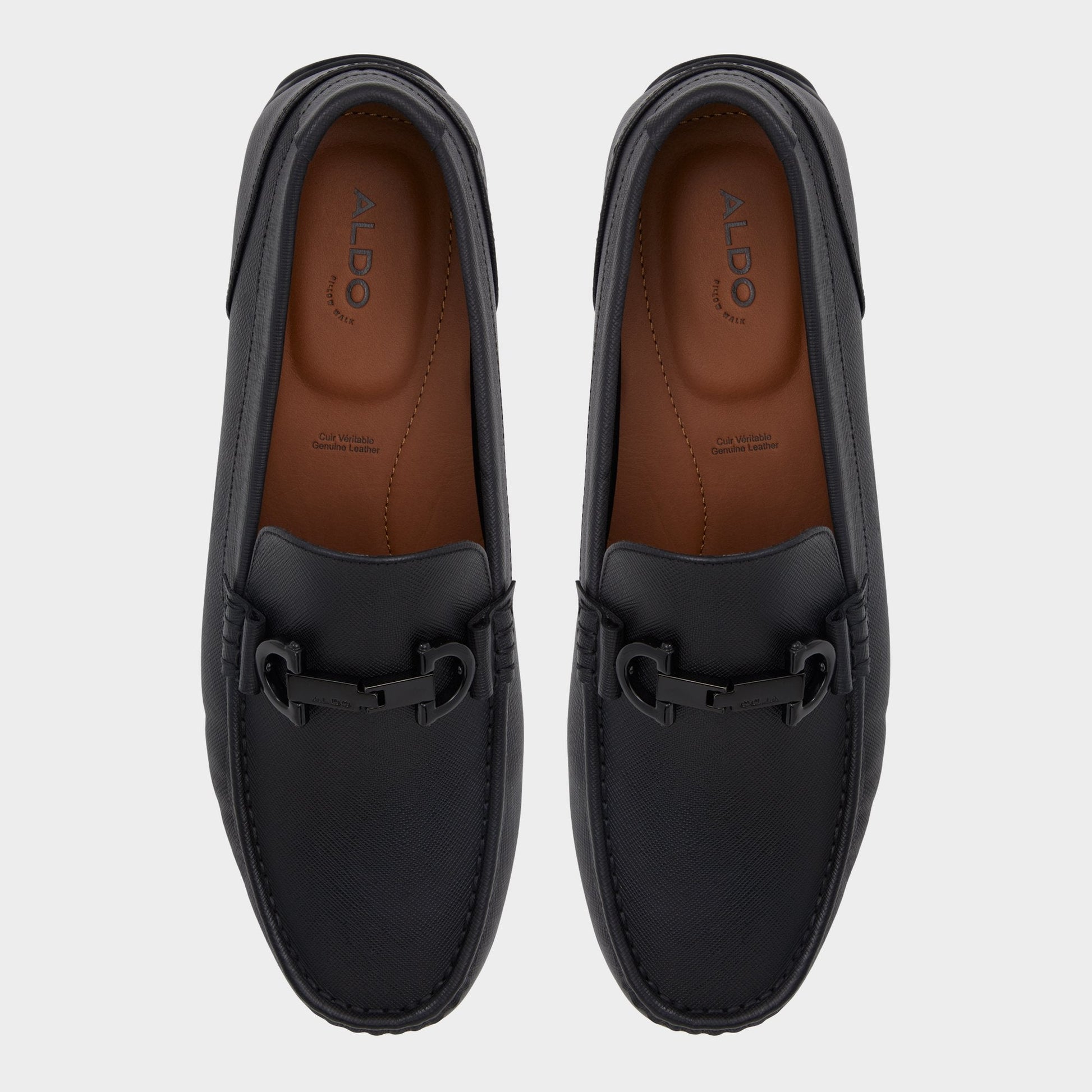 Orlovoflexx Open Black Men's Loafers & Slip-Ons - Driving shoe Aldo Open Black