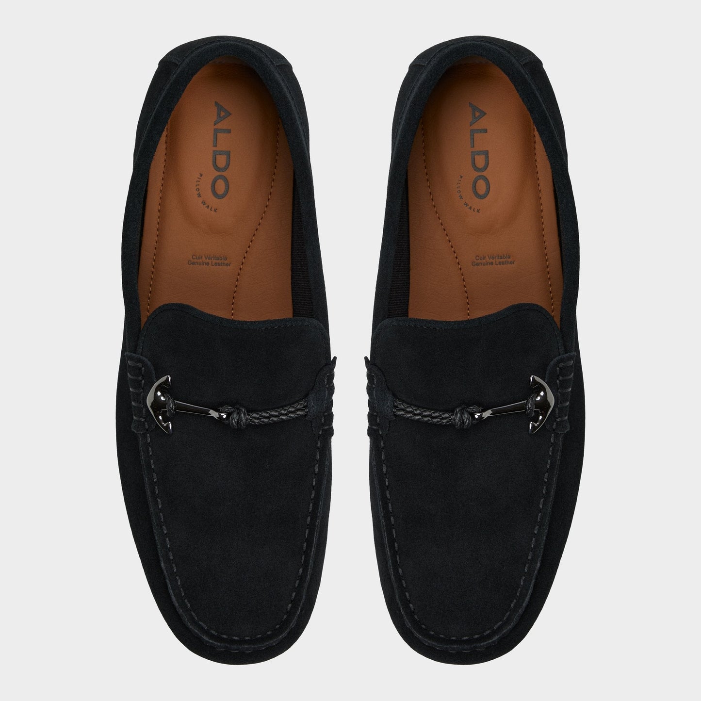 Wilbart Open Black Men's Casual Shoes - Driving shoe Aldo Open Black