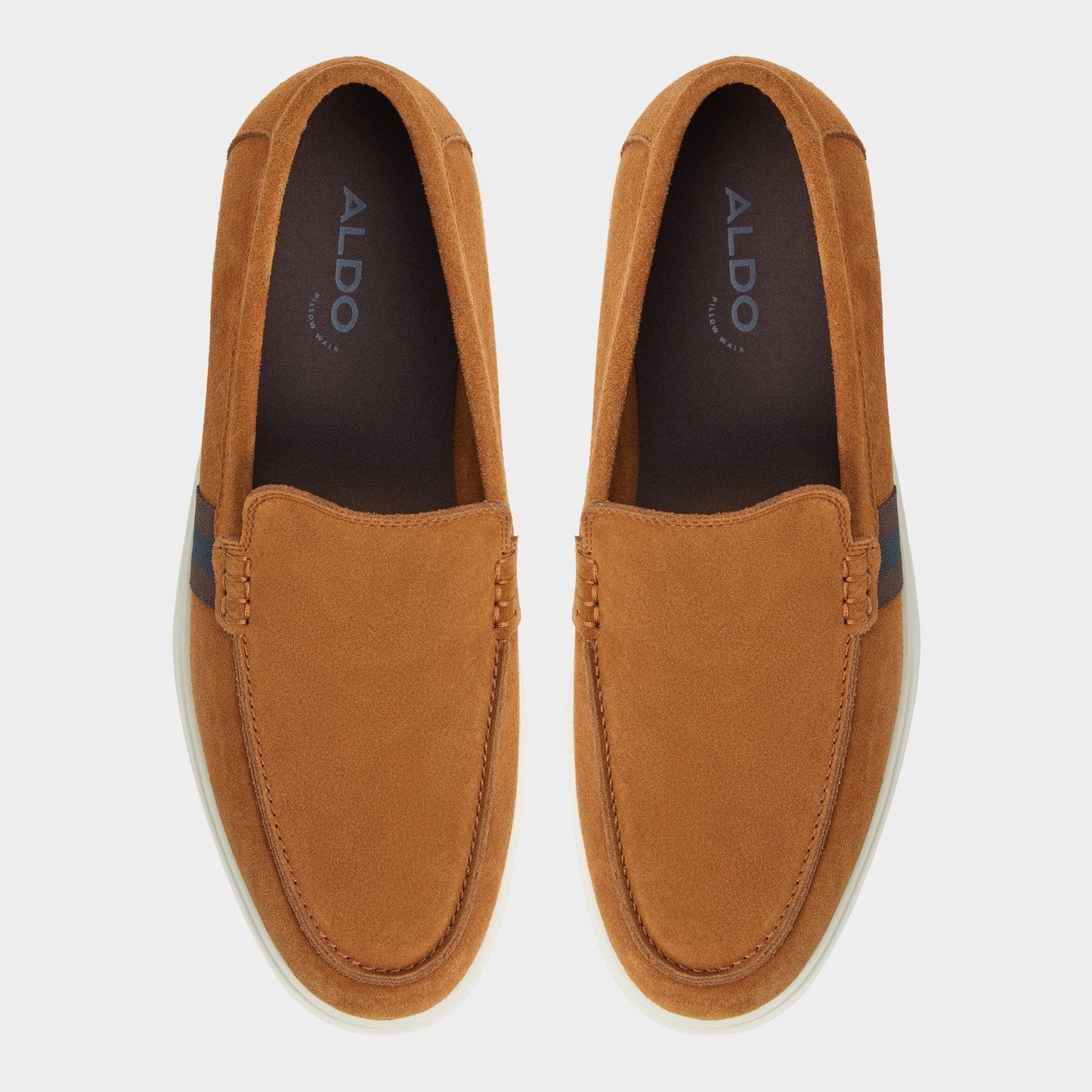 Odis Medium Brown Men's Casual Shoes - Loafer Aldo Medium brown