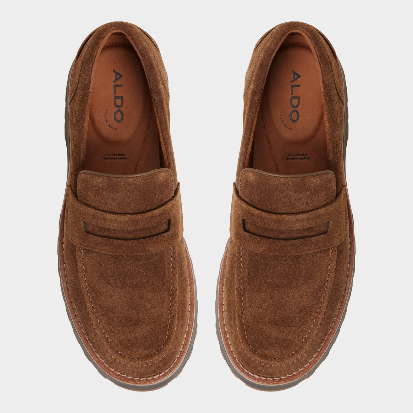 Kole in Open Brown - Loafer Aldo Open brown