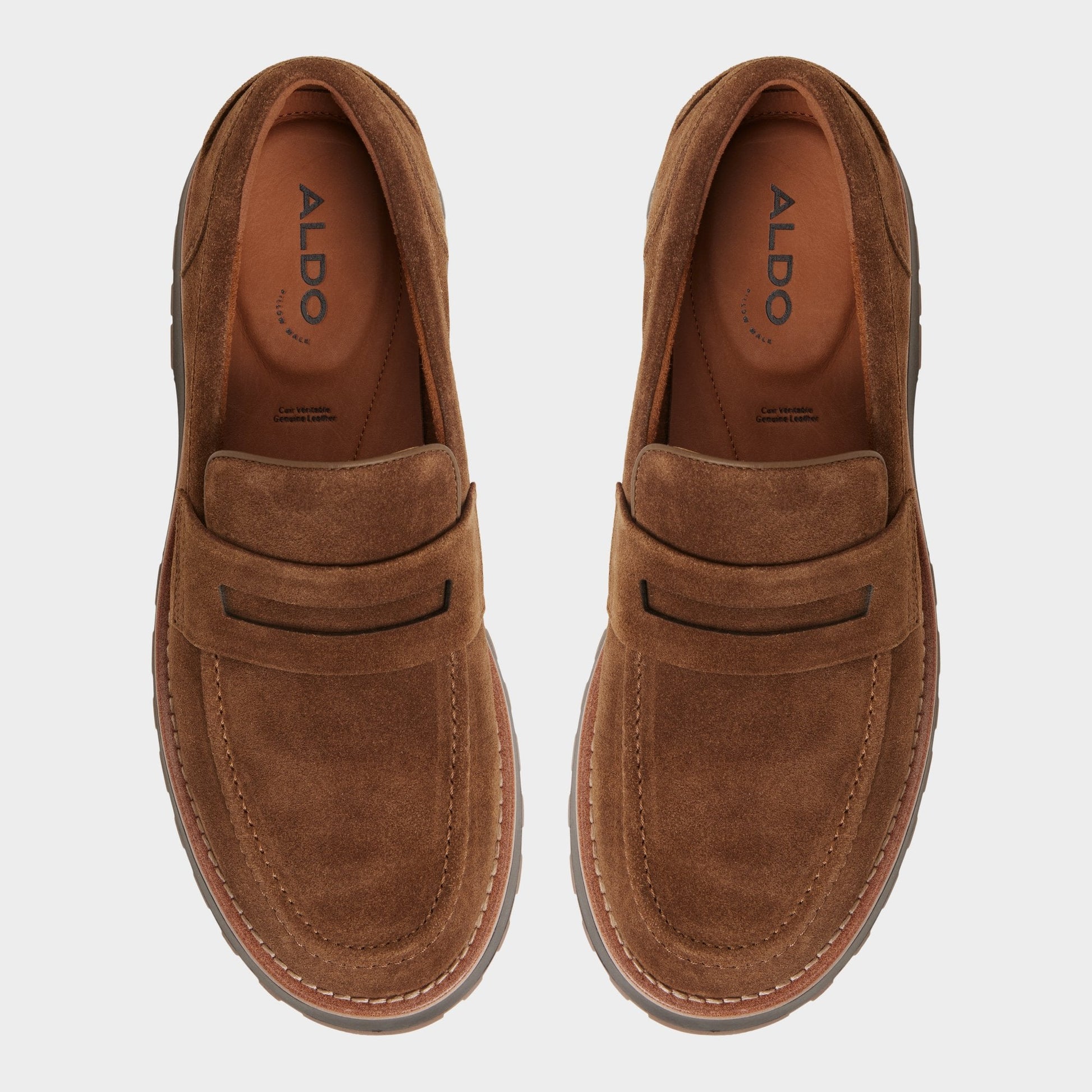 Kole in Open Brown - Loafer Aldo Open brown