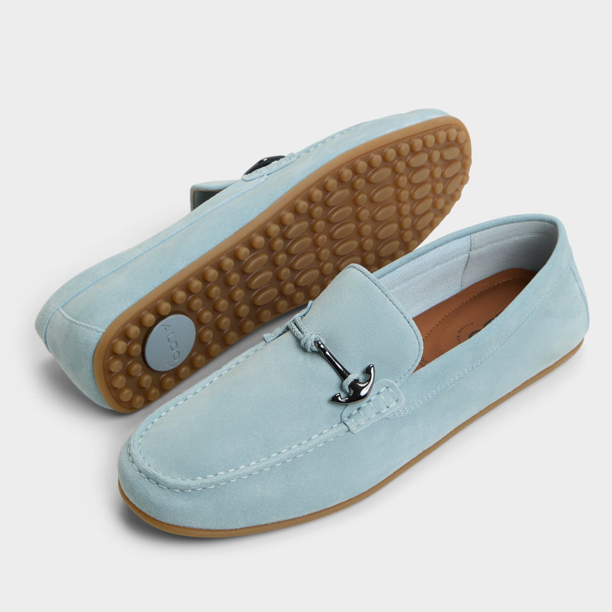 Wilbart Light Blue Men's Casual Shoes - Loafer Aldo Light Blue